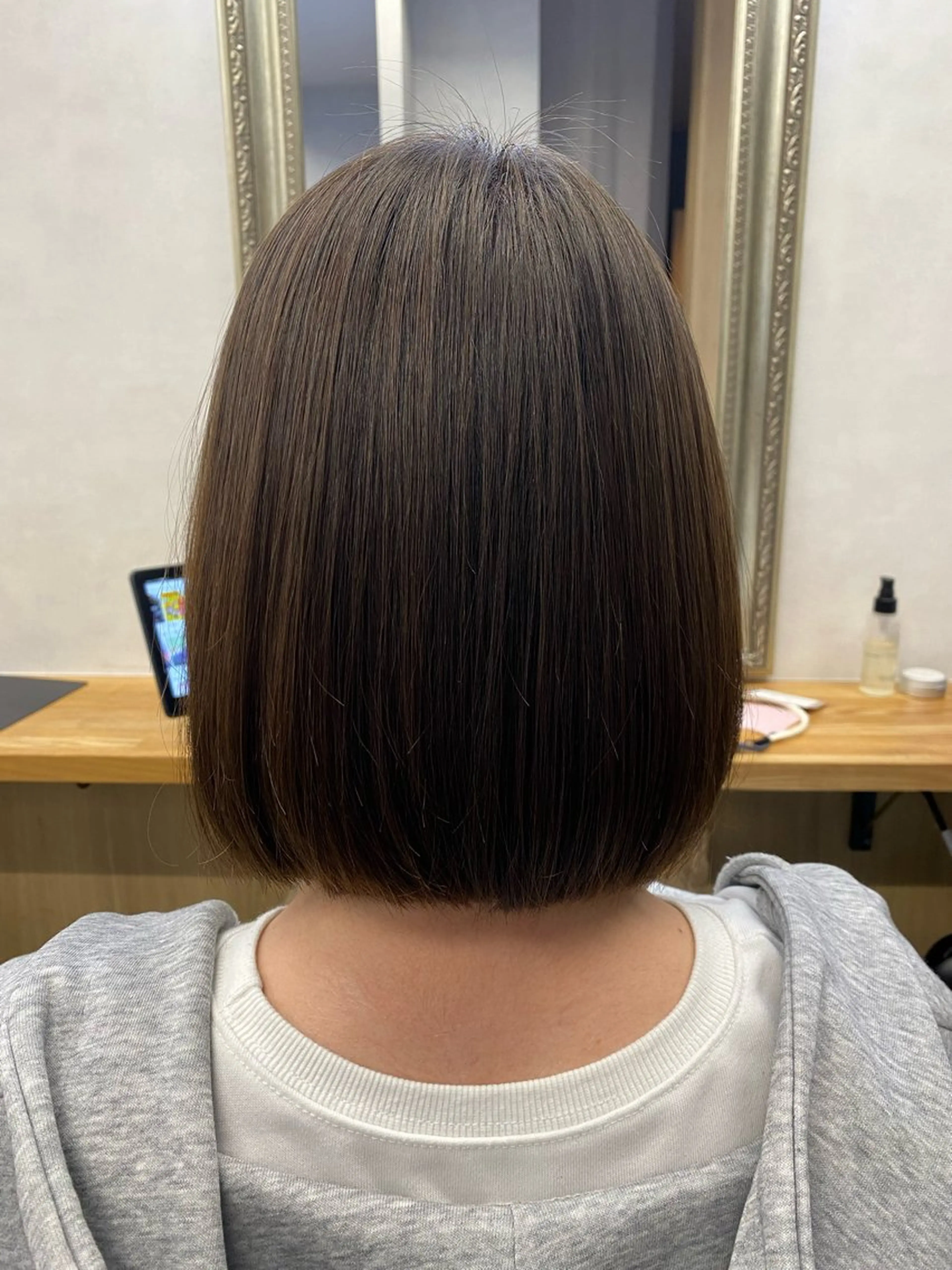 ミディアム 縮毛矯正/表参道 /sand/まいのヘアスタイル