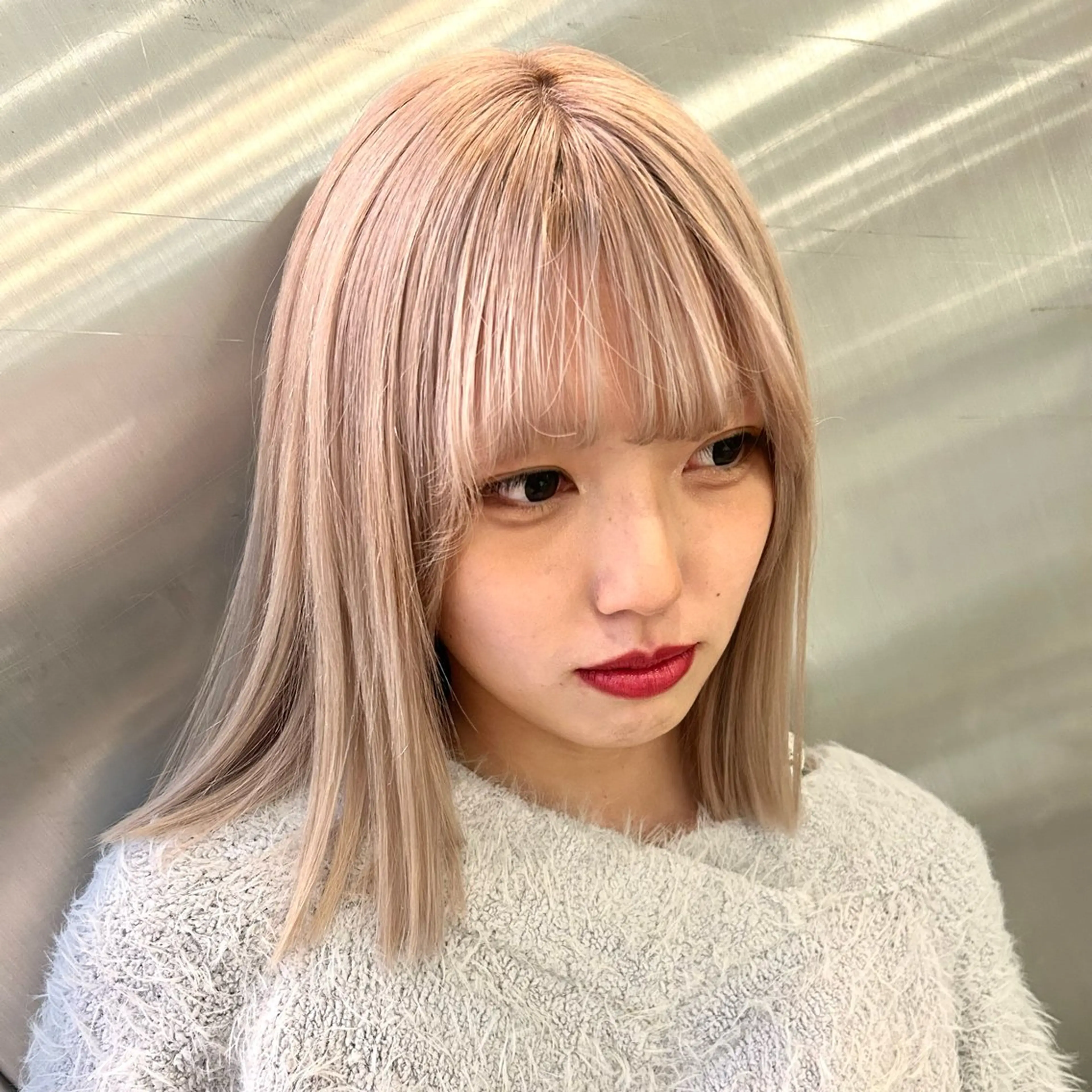 カラー ハイトーンGiseL ayane💖のヘアスタイル