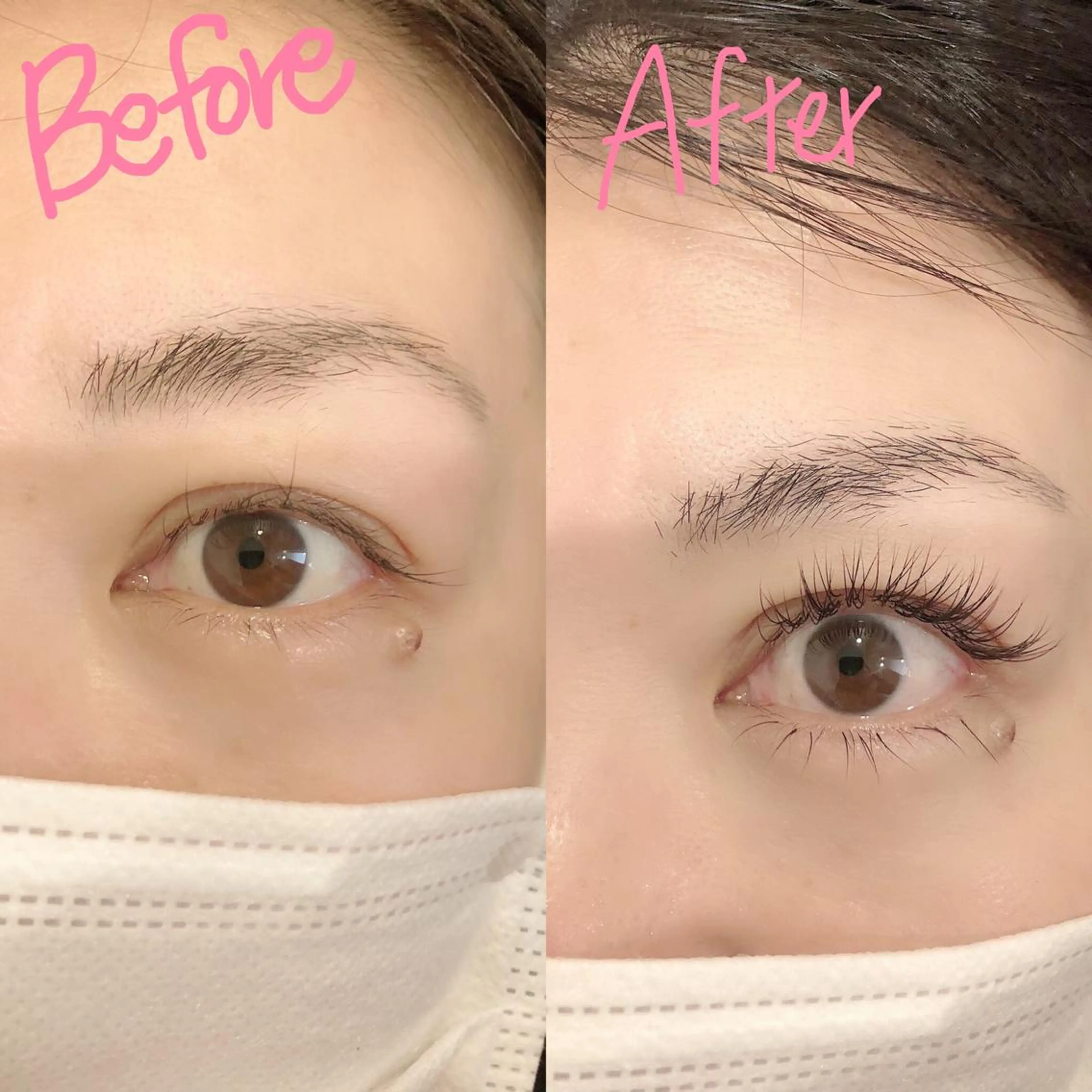 マツエク・マツパ lash by nana所属・nanako .のマツエク・マツパデザイン