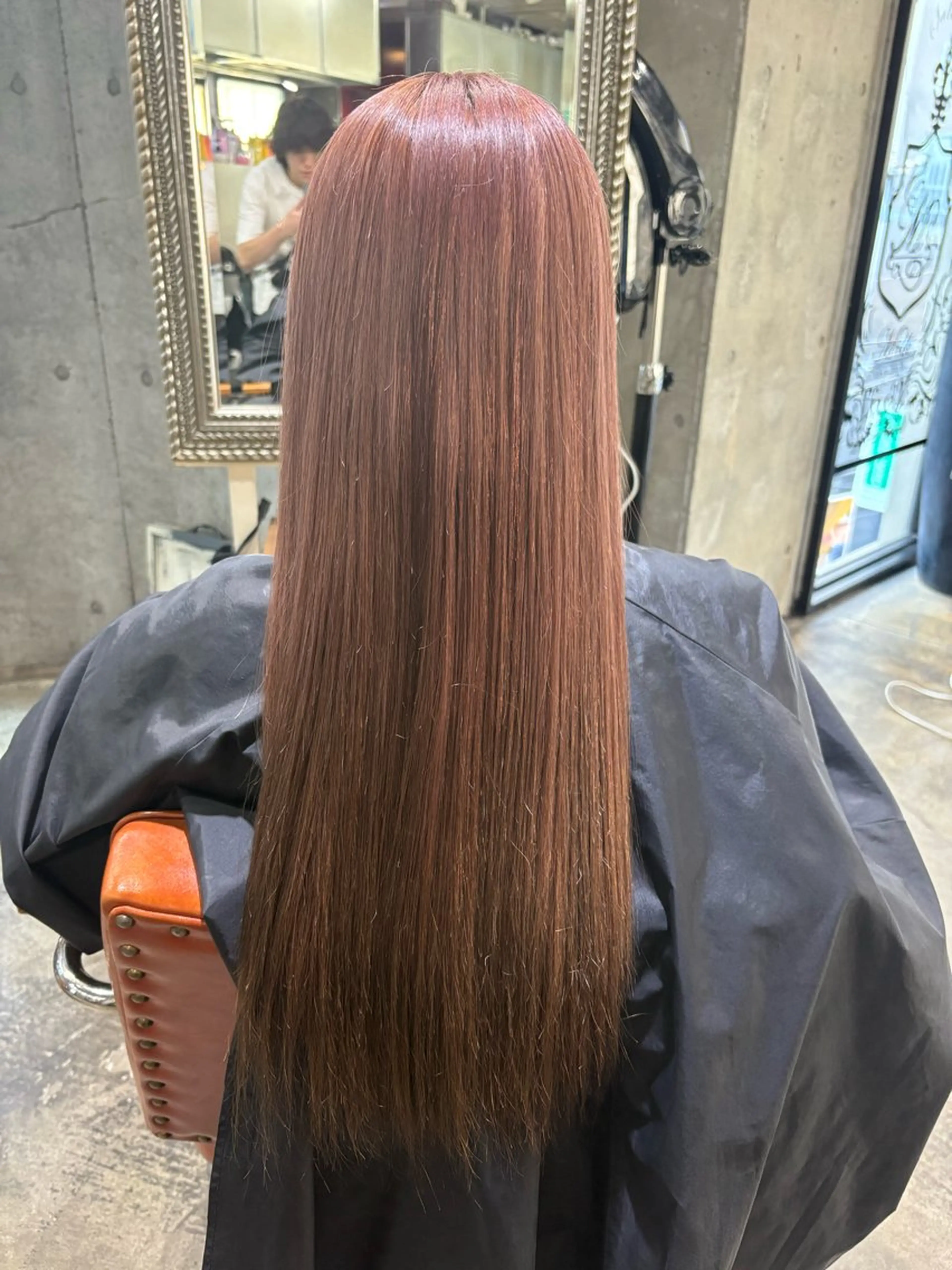 ロング ヘアカラー トリートメント 暖色/透明感カラー tsugu💞のヘアスタイル