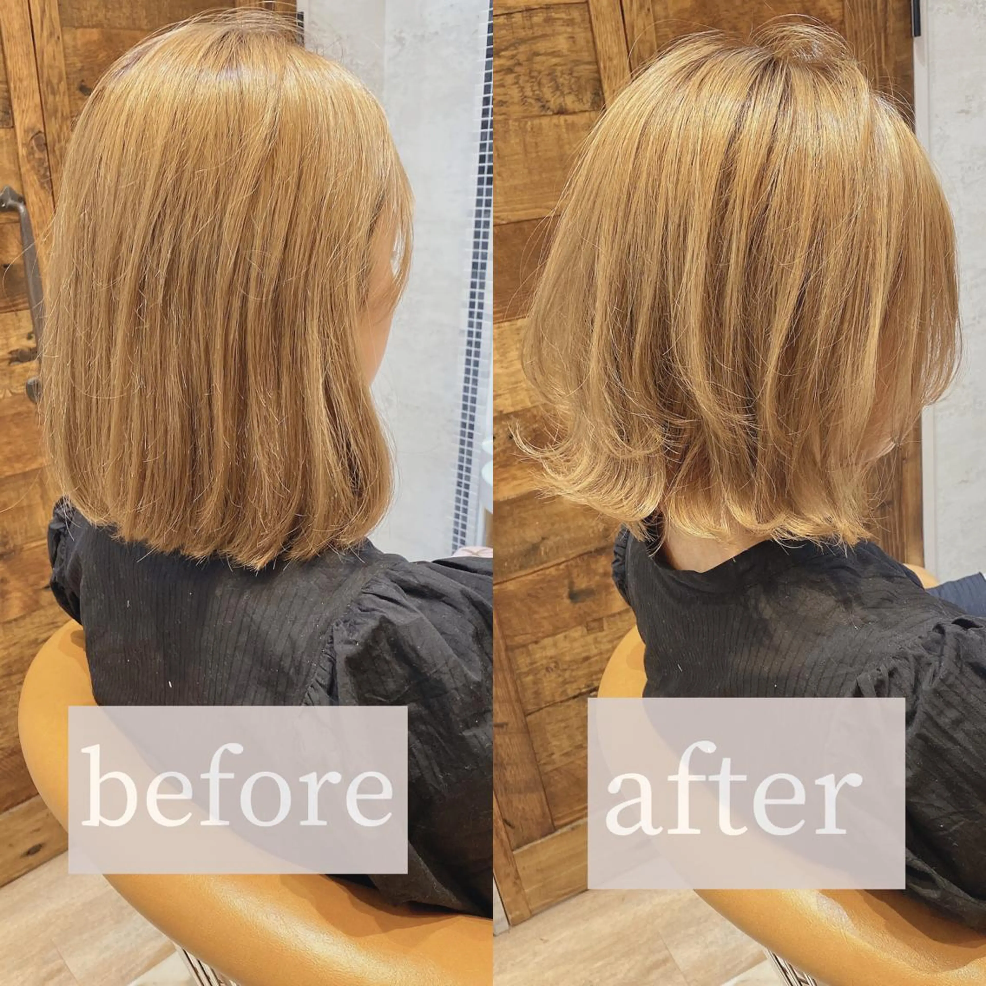 ショート カラー ボブレイヤー ベージュカラー ハイトーンカラー ハイトーンベージュ ボブ カット ヘアカラー トリートメント ツヤ髪になりたい方へ 🩷柴田知亜希のヘアスタイル