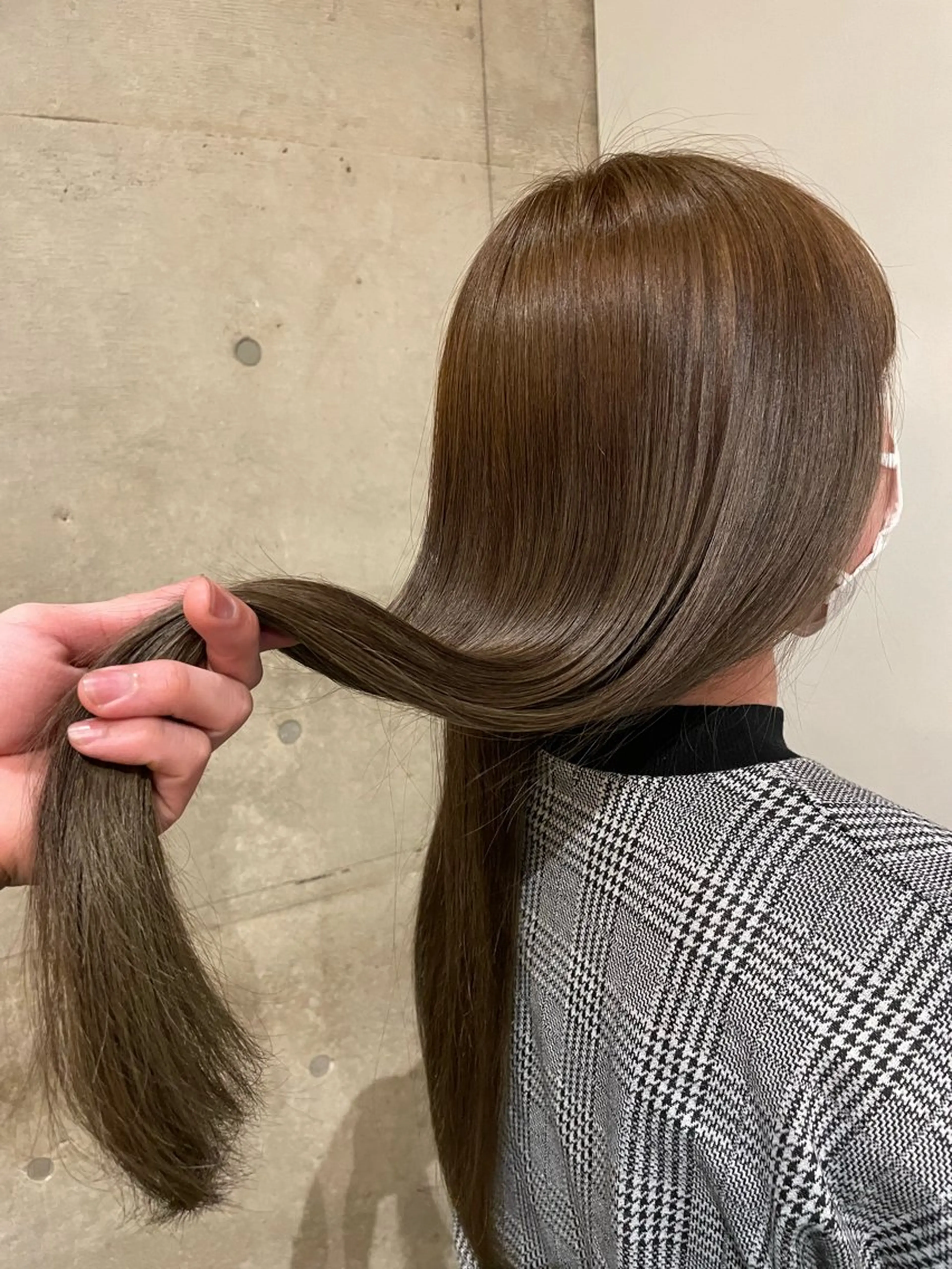 セミロング 髪質改善 Luxe表参道 髪質改善　奈良のヘアスタイル