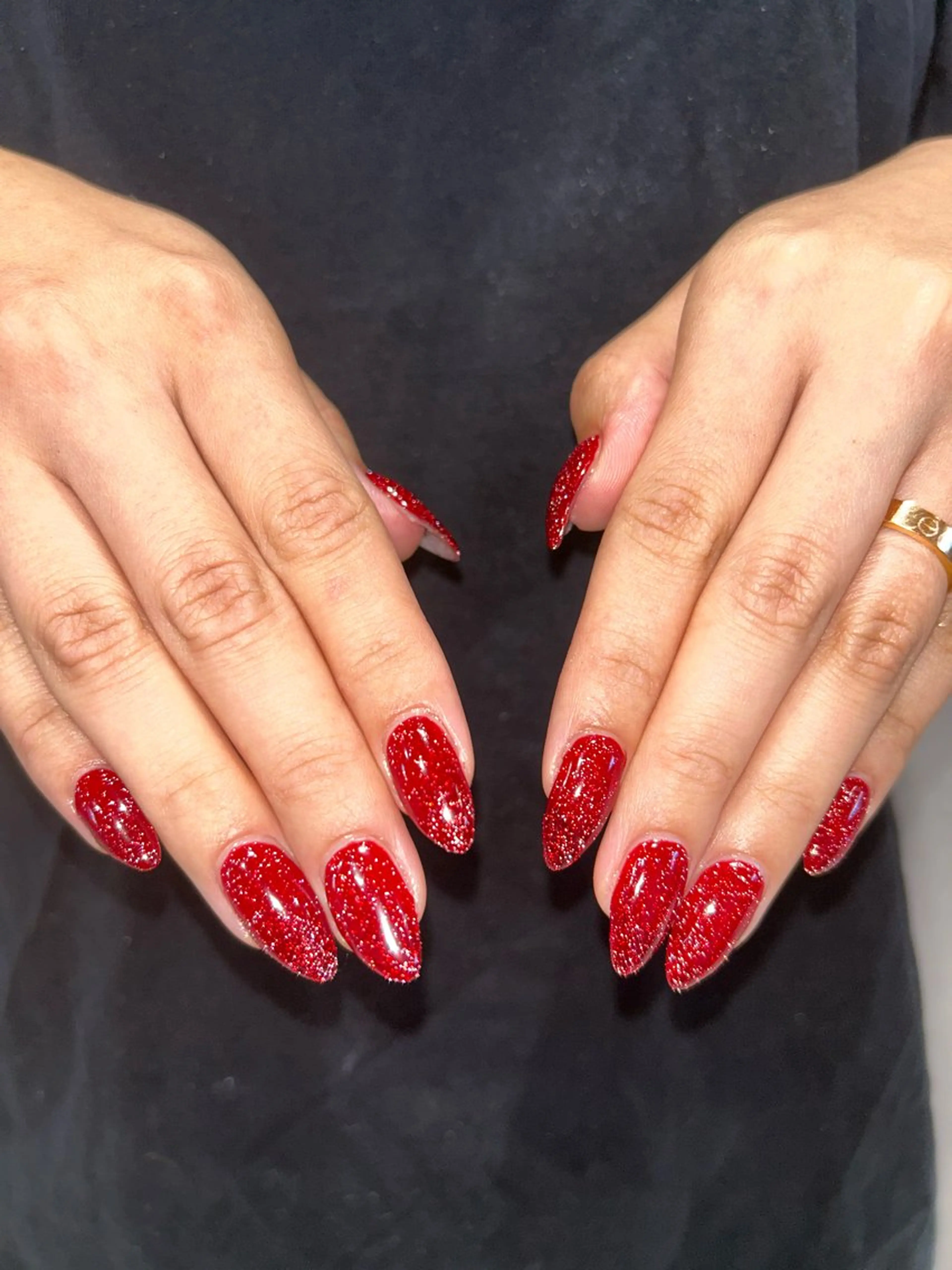 ネイル フラッシュネイル キラキラネイル 大山 なつみのネイルデザイン