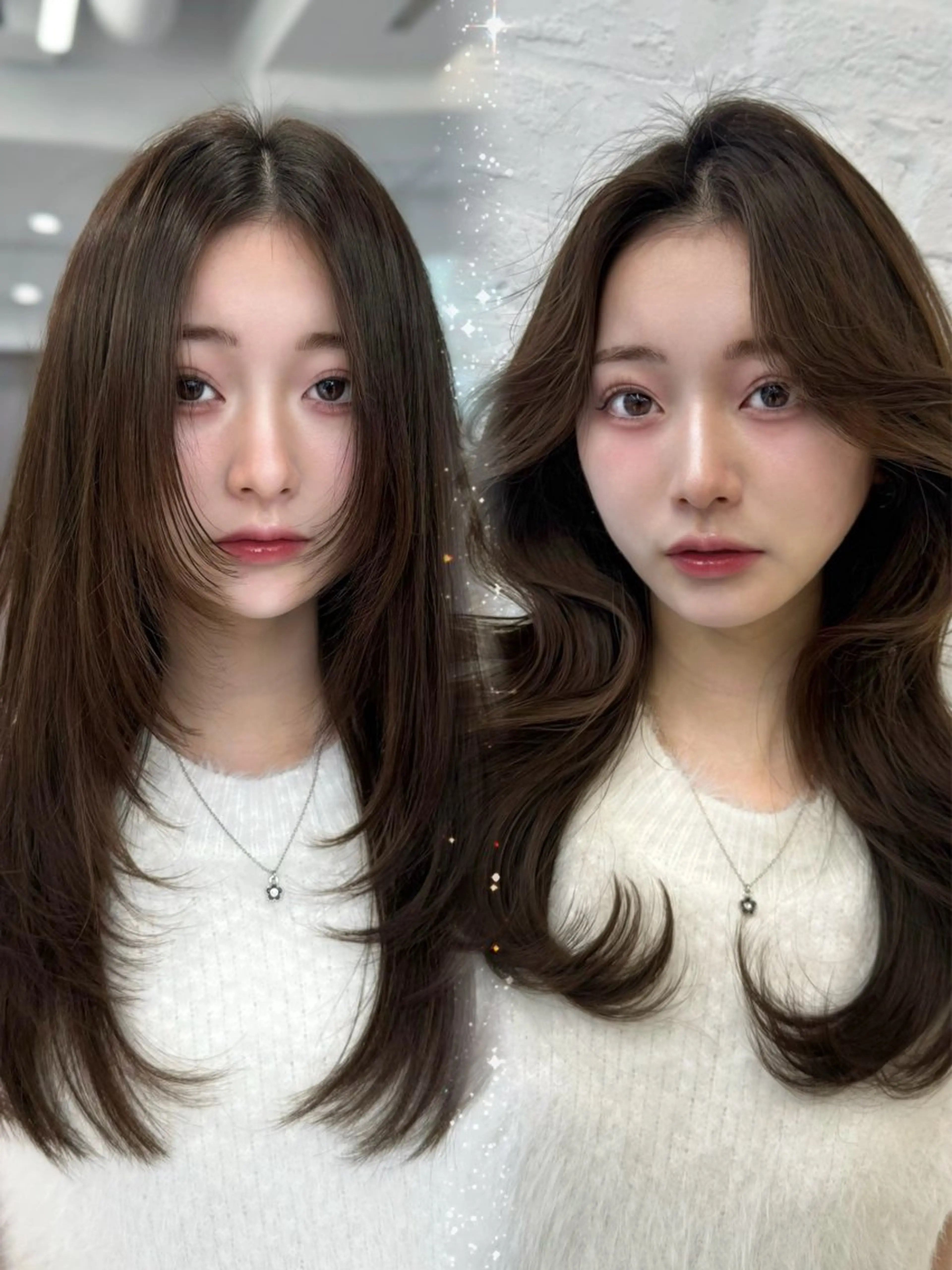 セミロング 映える顔まわり/前髪 特化 💗 ユキマのヘアスタイル