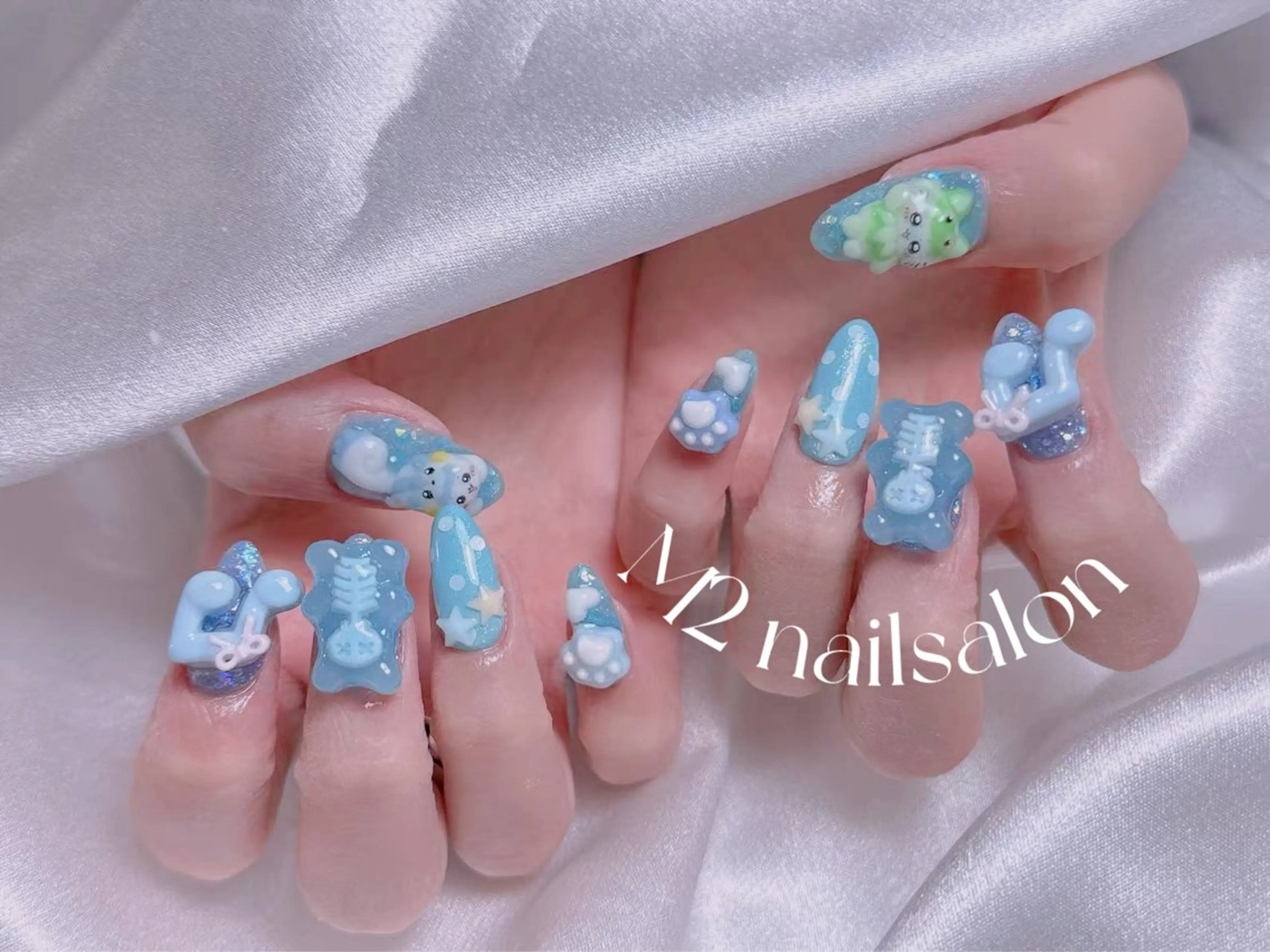 ネイル ハンドネイル 長さだし専門店 M2　rikaのネイルデザイン