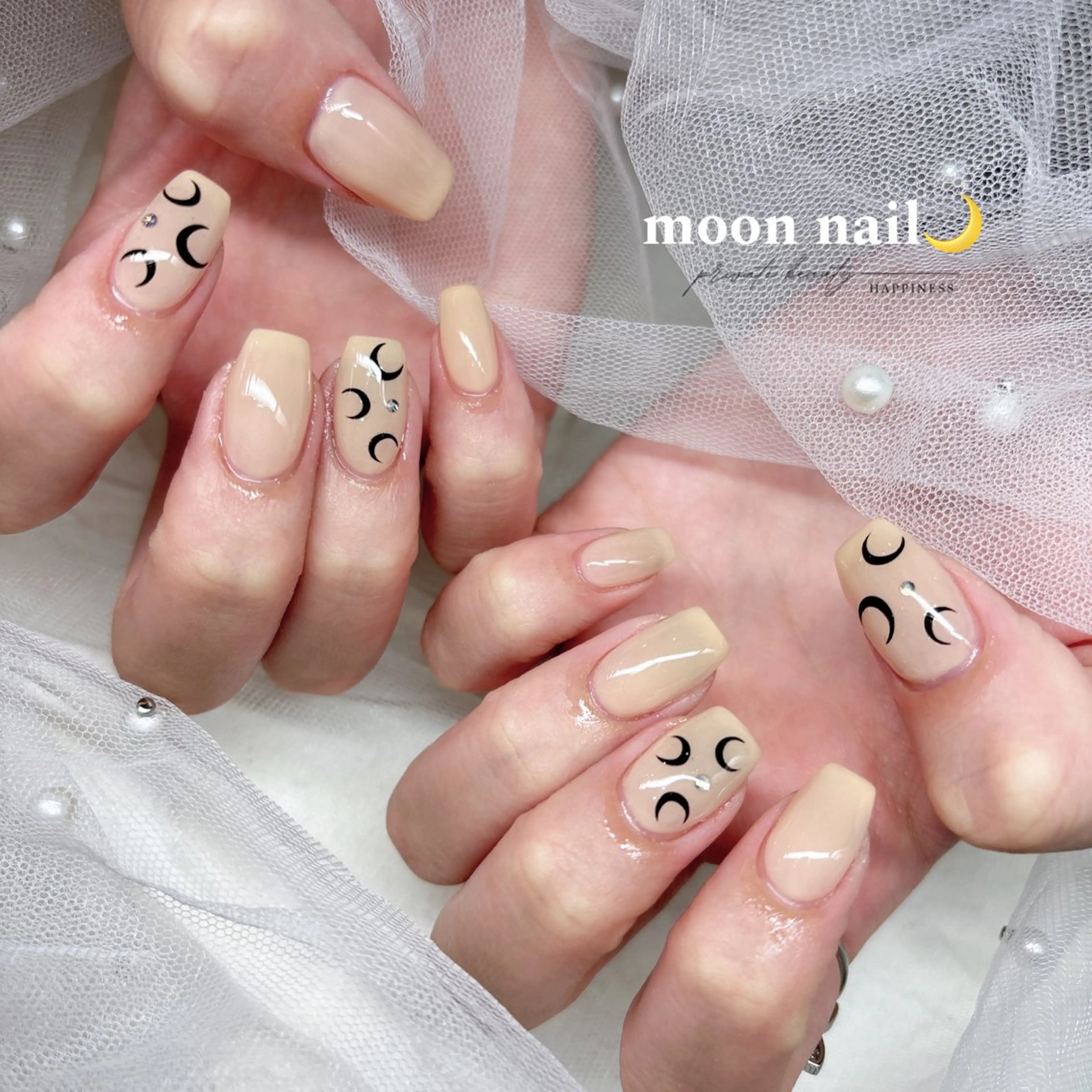 ネイル ワンホンネイル ハンドネイル happiness nailのネイルデザイン