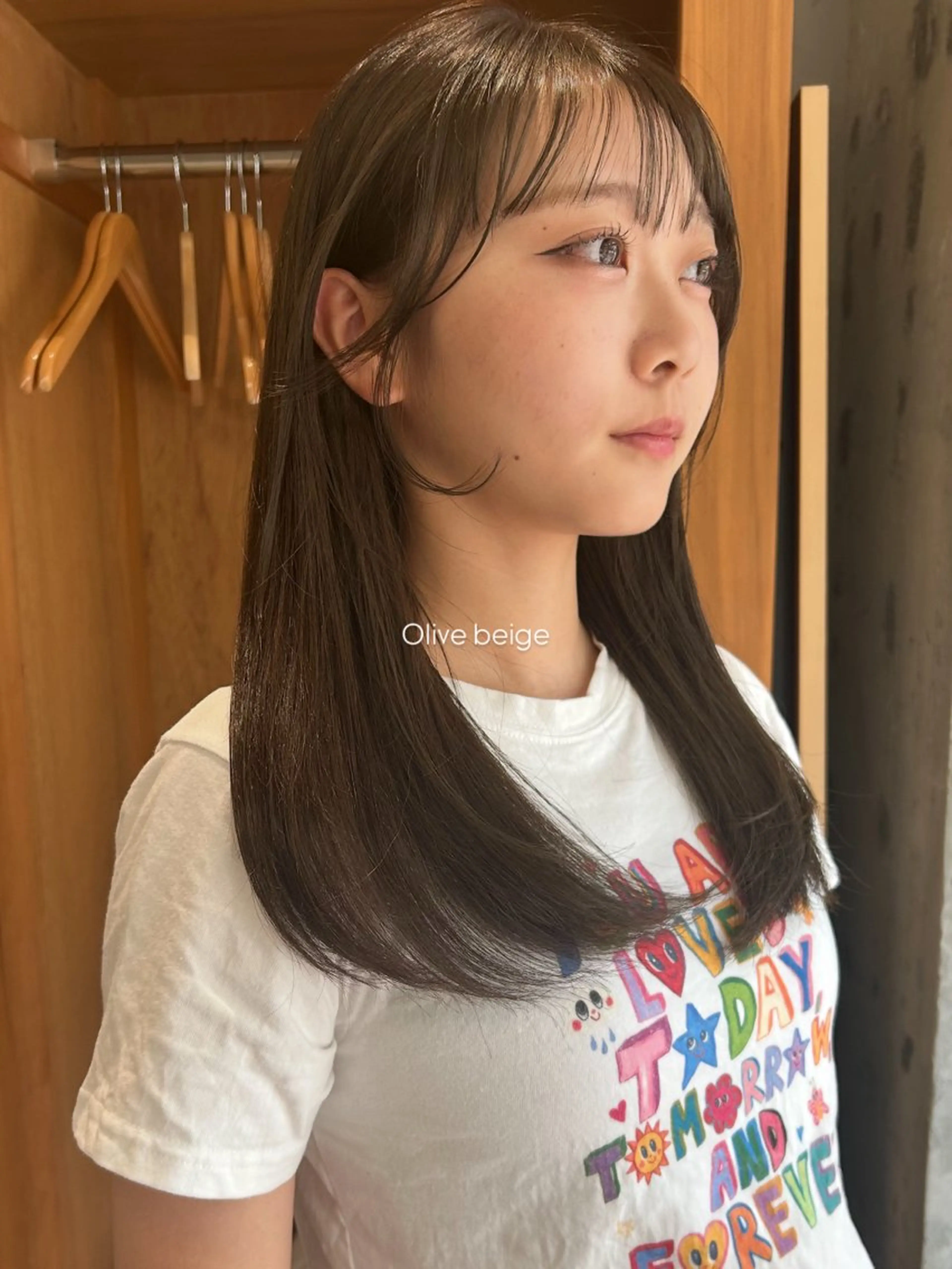 カラー ヘアカラー カエデ⭐︎ ブリーチモデル大募集のヘアスタイル