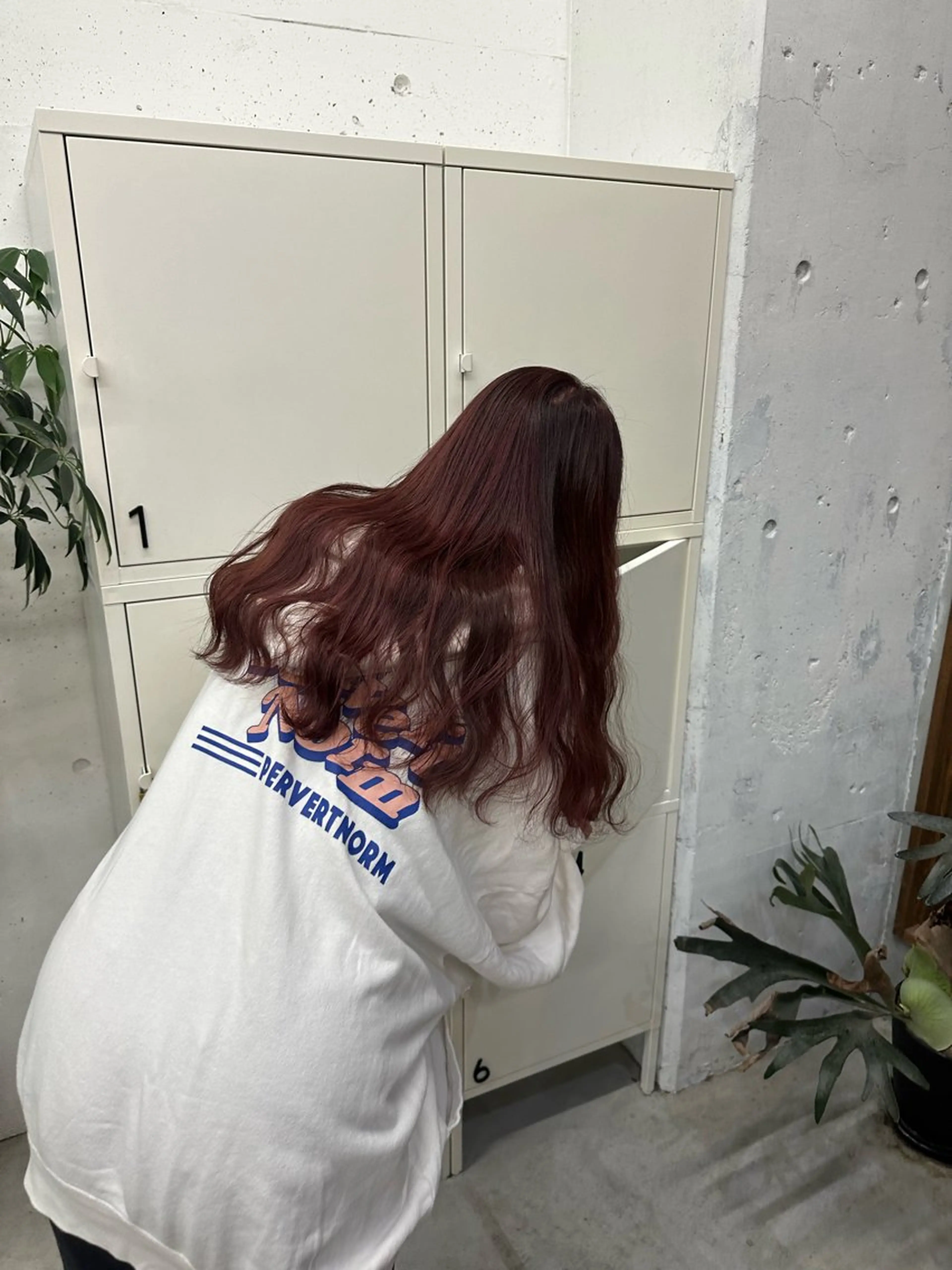 ロング カラー MUKU ひかるのヘアスタイル