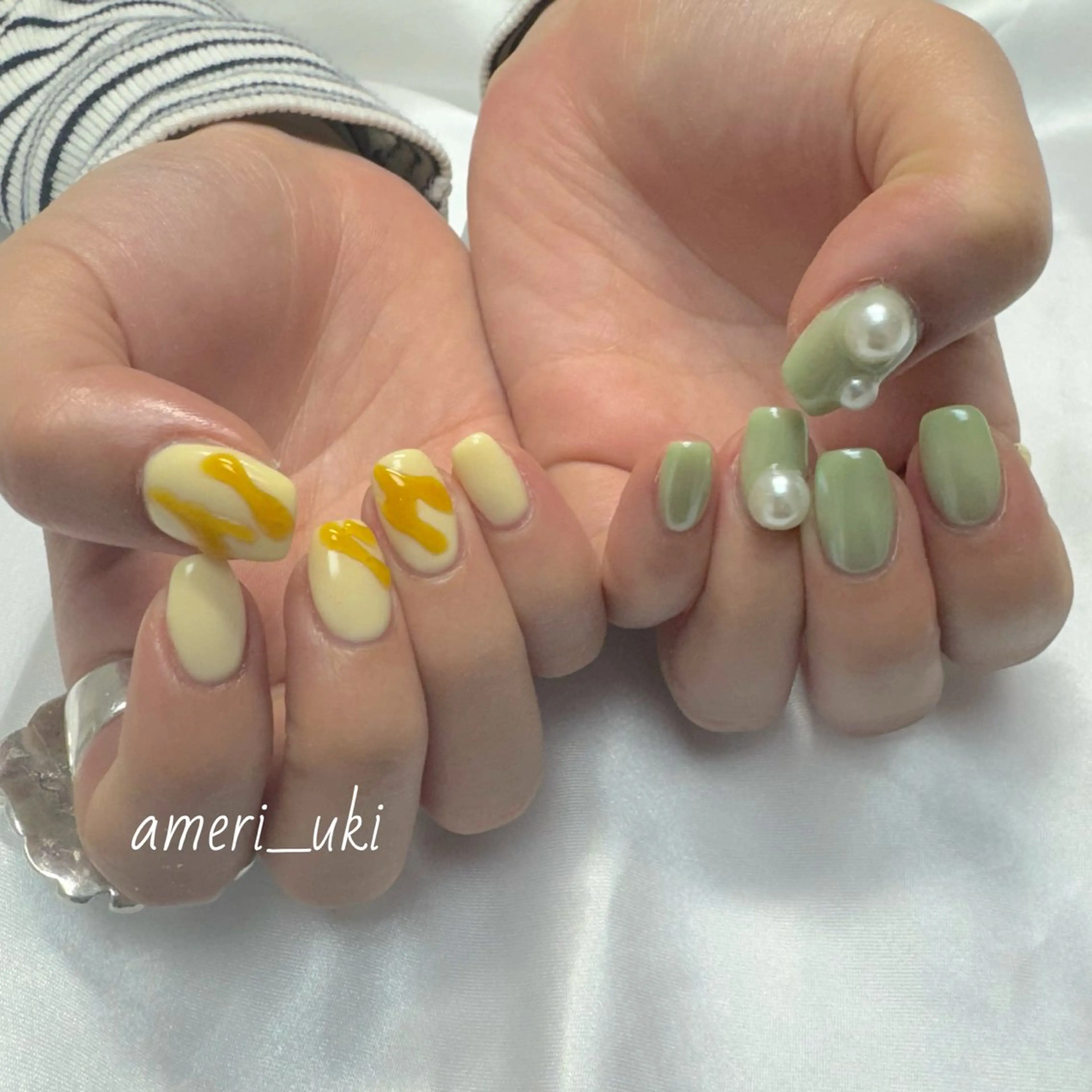 ネイル ハンドネイル Ameri nail /UKIのネイルデザイン