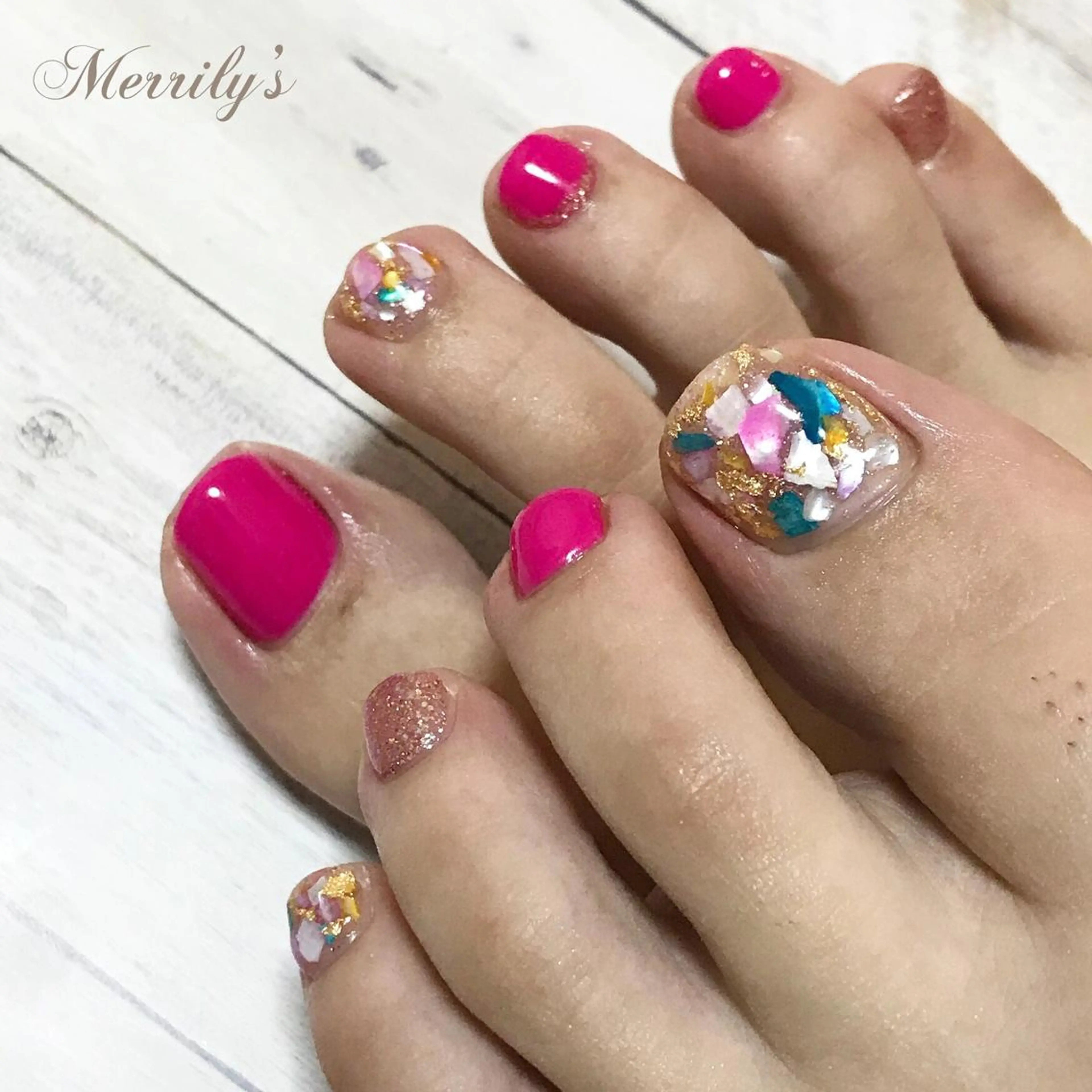 ネイル Merrily's所属・Merrily's Hagi Minaのネイルデザイン