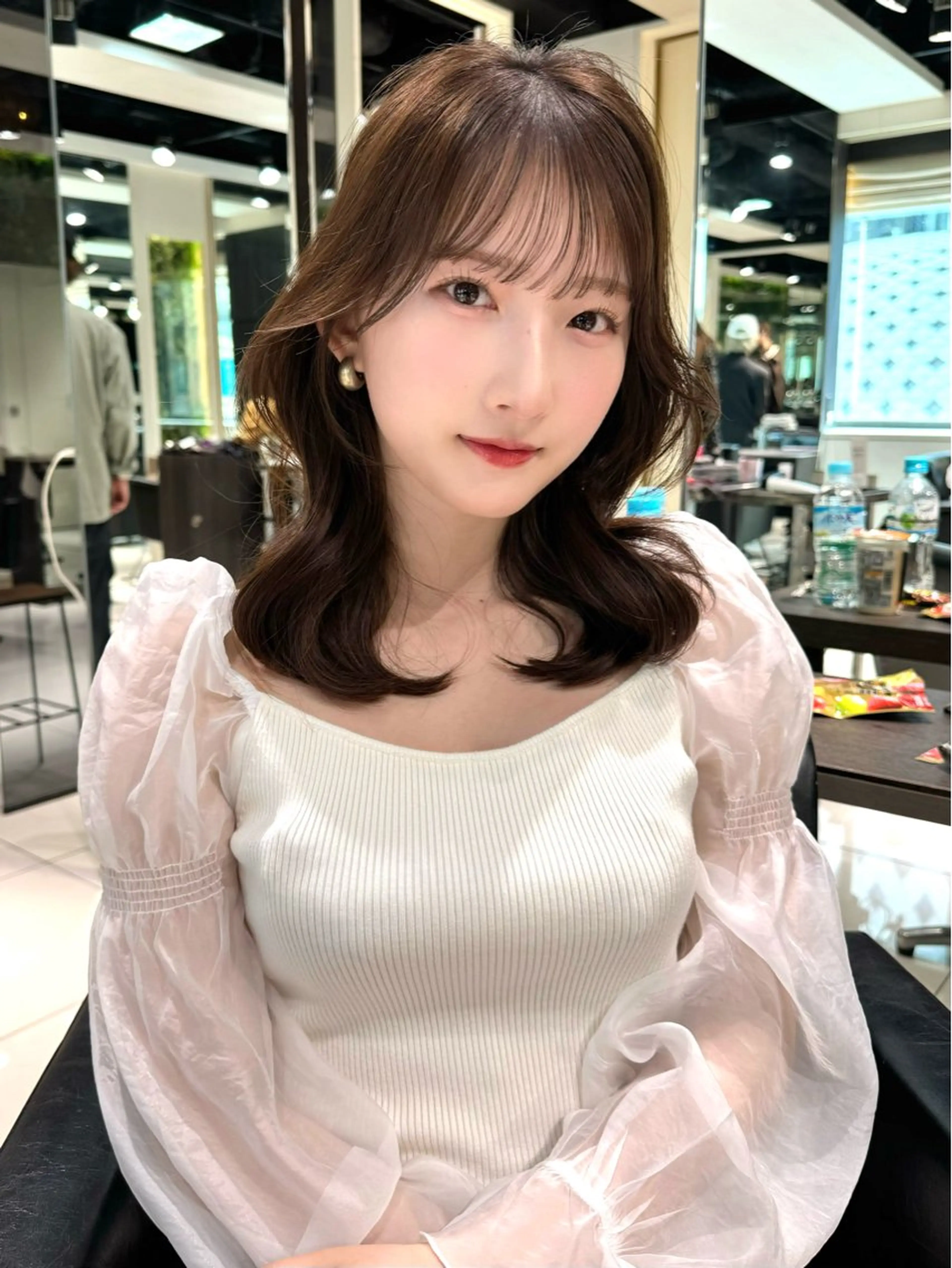 セミロング 縮毛矯正⭐️ TAKAHIROのヘアスタイル