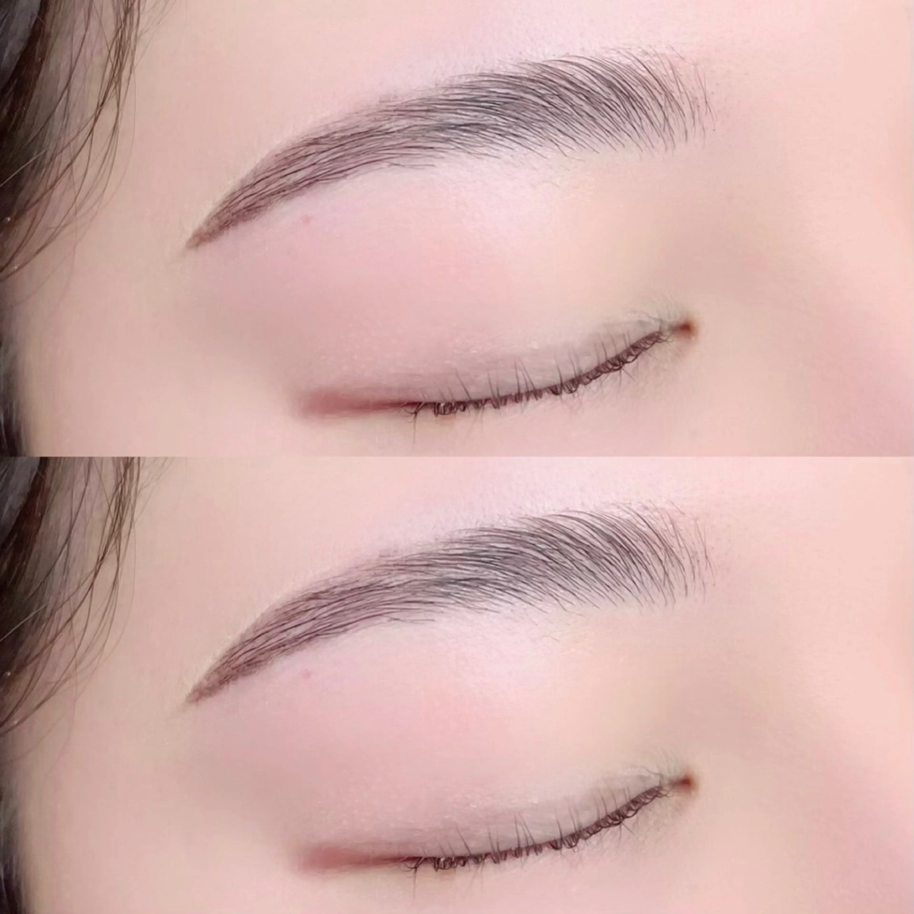 眉毛Wax🥝メイク無しの写真