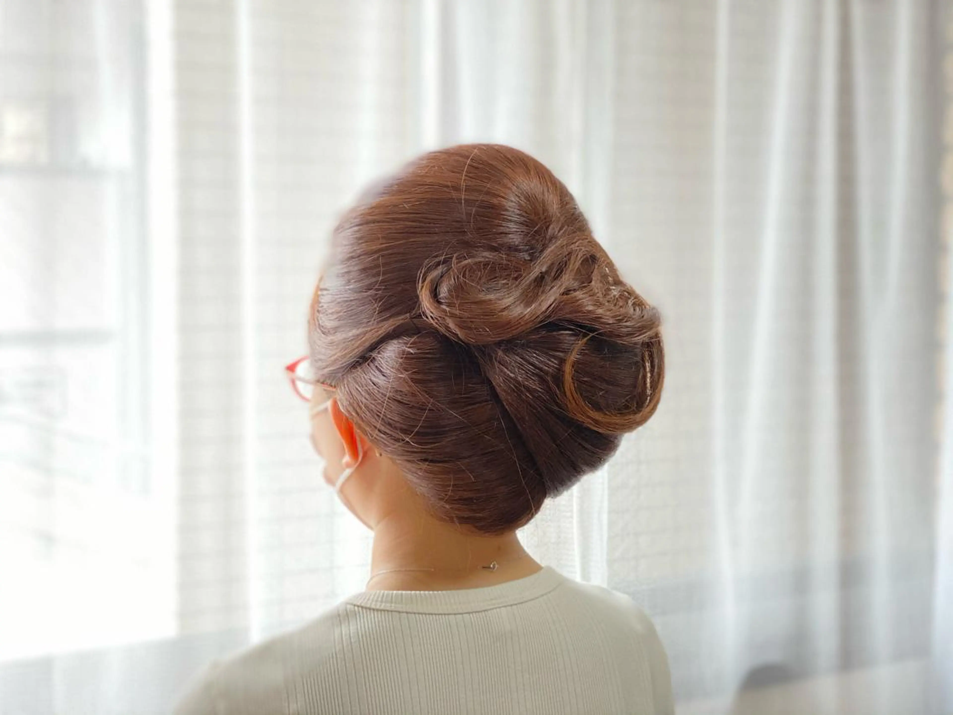 セミロング ヘアアレンジ 鈴木 沙羅のマツエク・マツパデザイン