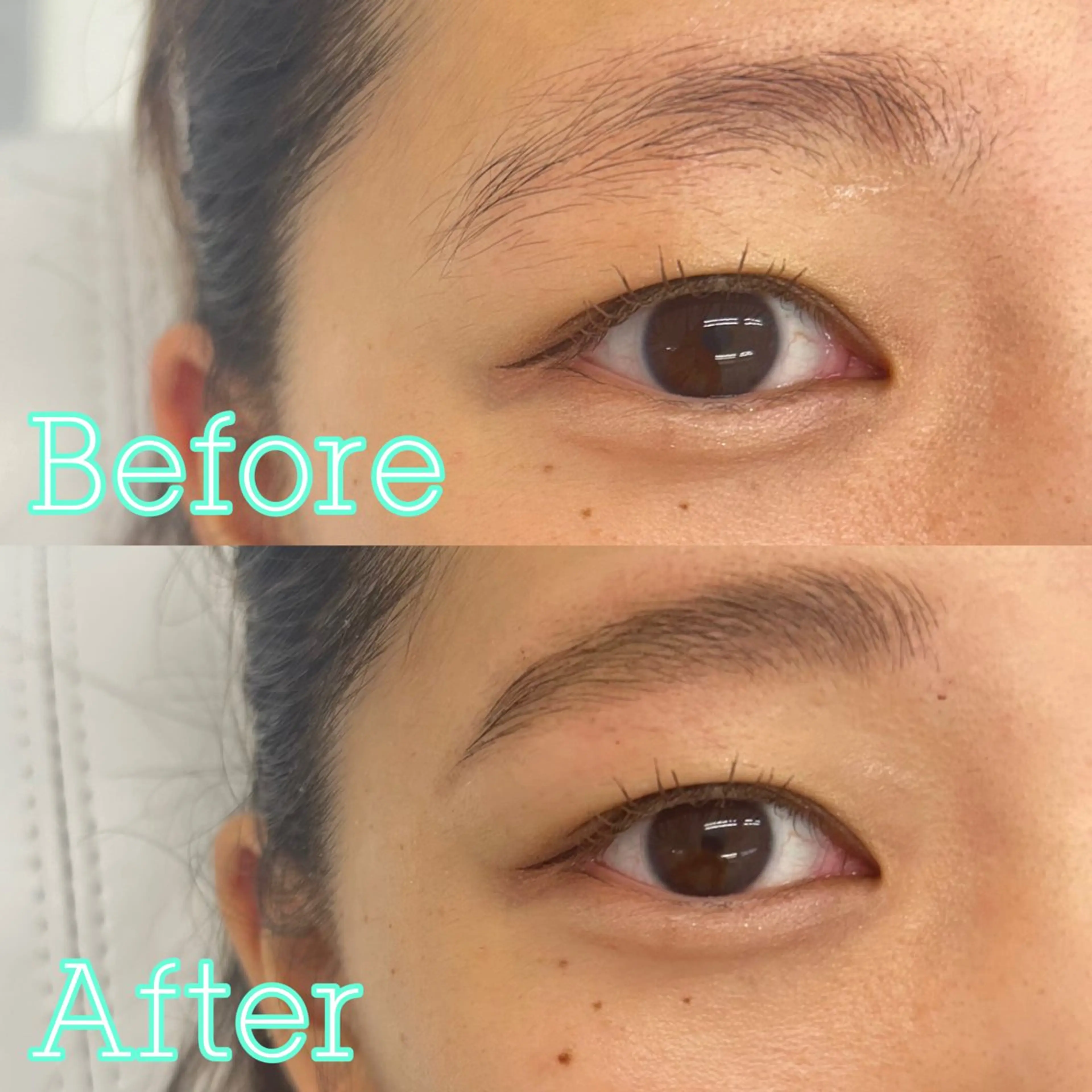 アイブロウ メンズアイブロウ 歯のホワイトニング専門店 MIGAQ 京都四条大宮店所属・佐藤 未来のその他イメージ