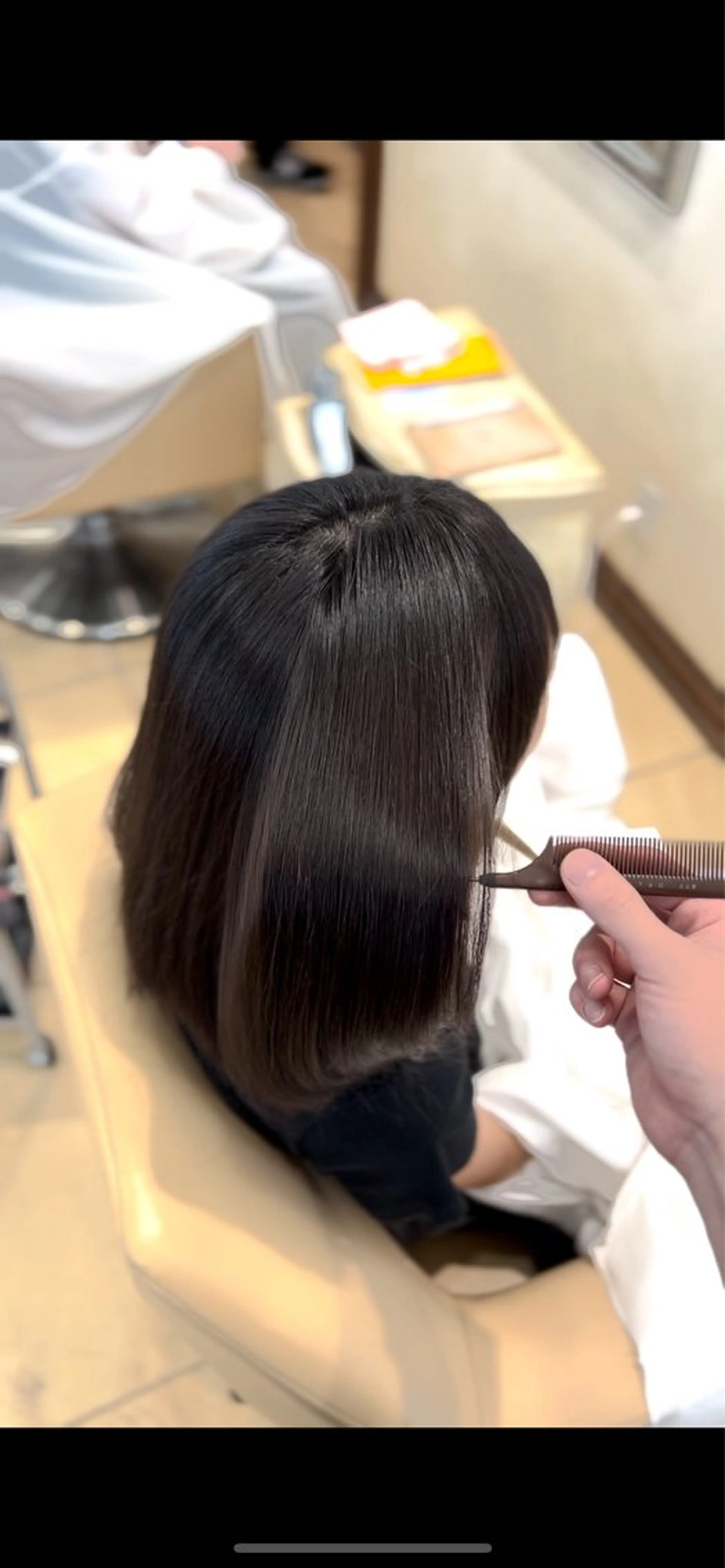 ロング 縮毛矯正 縮毛矯正 縮毛矯正／ストレート /yuyaのヘアスタイル