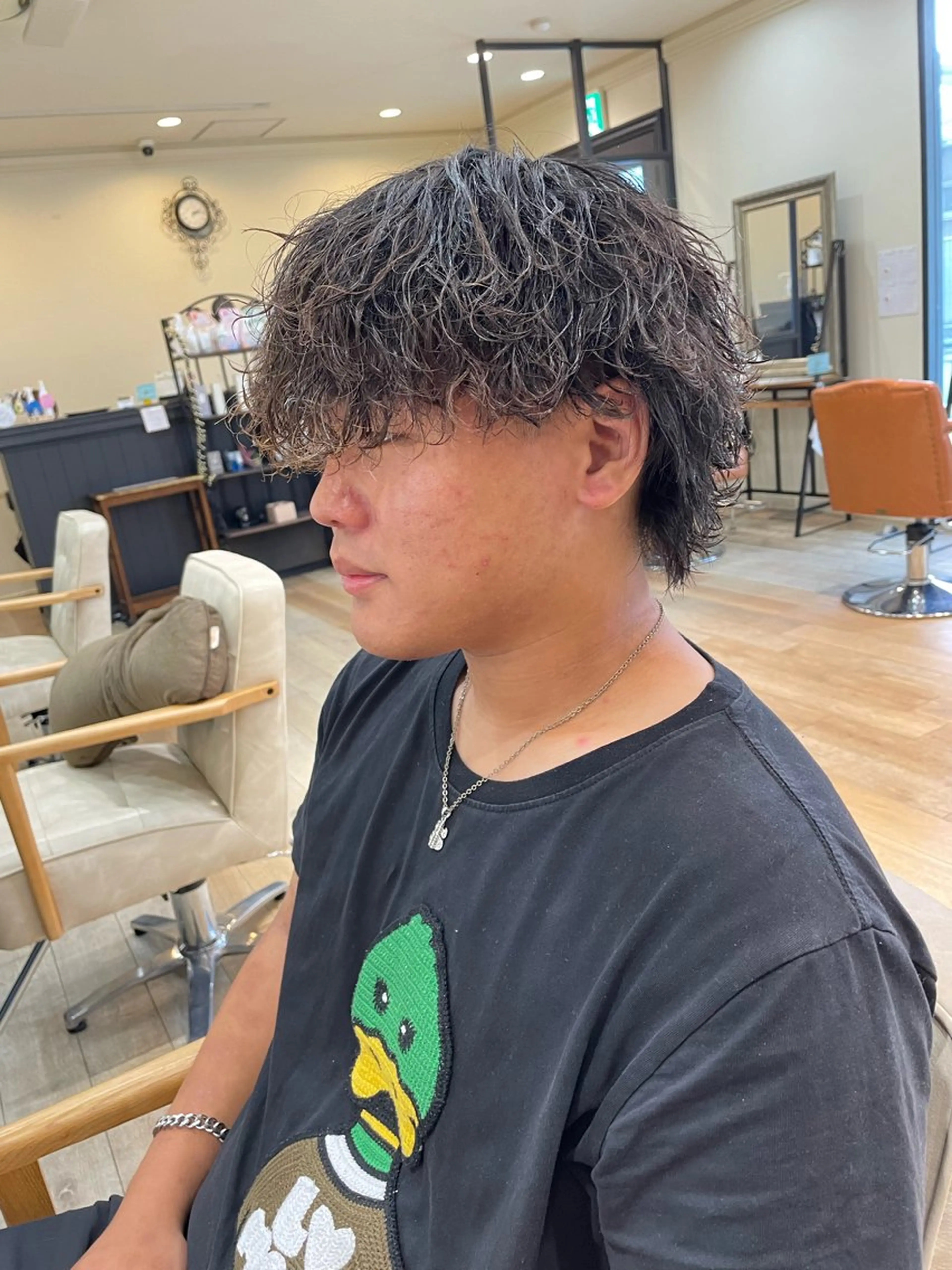 メンズ 亀川蓮 Agu hairのヘアスタイル