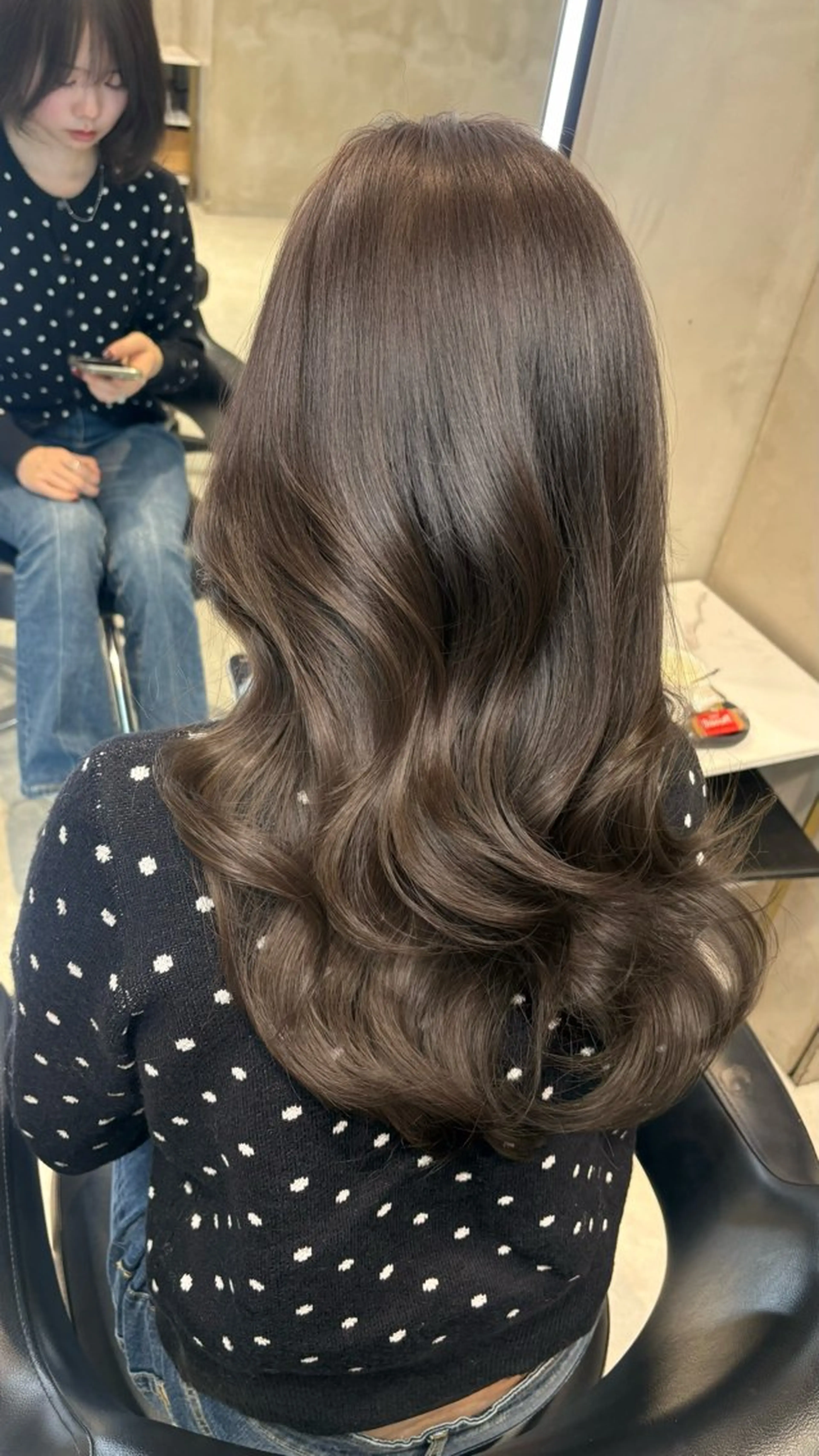 ロング カラー ヘアカラー 韓国×ワンホン 艶カラー/ハヅキ🎀のヘアスタイル