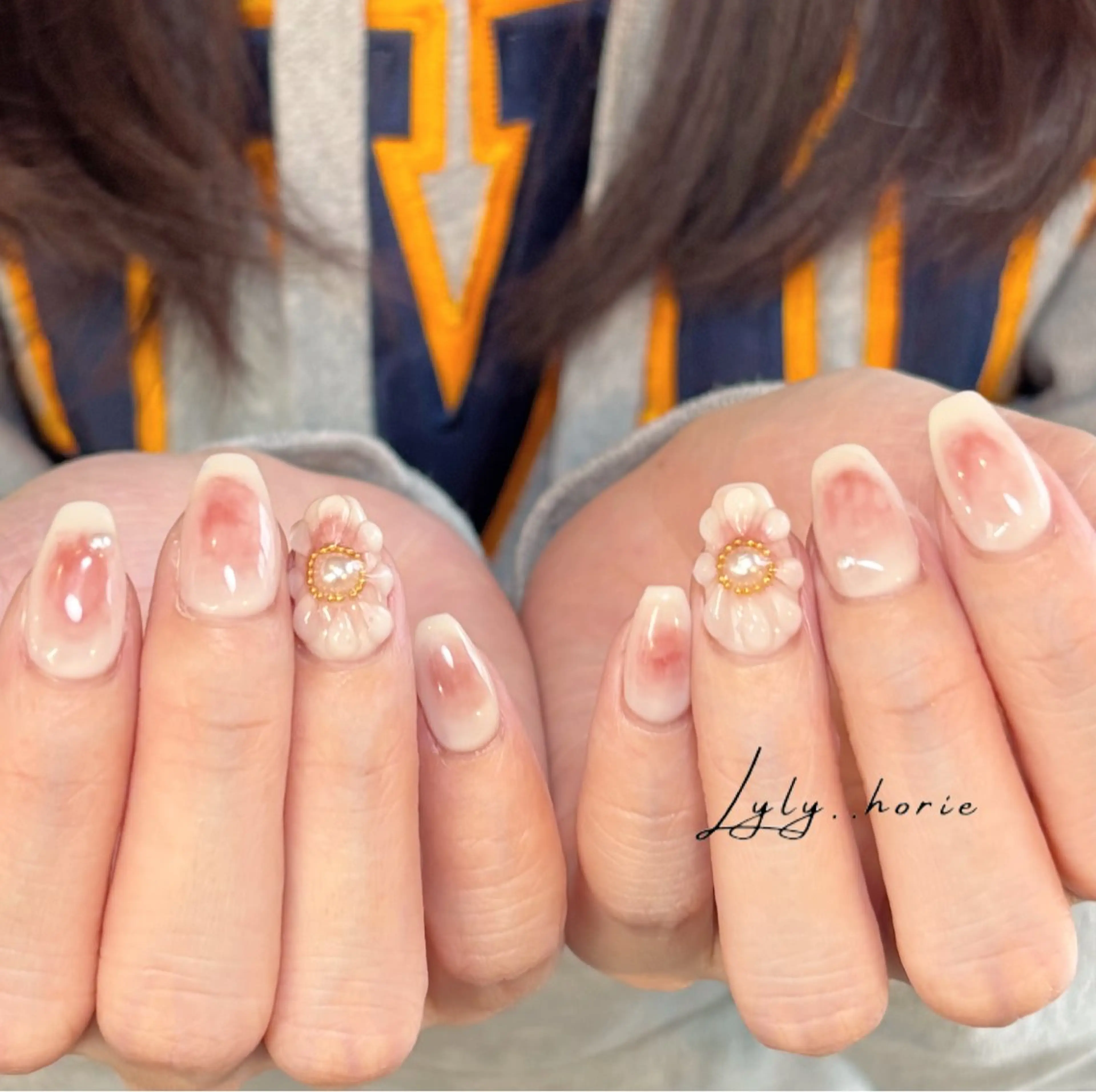 ネイル 春ネイル ハンドネイル LYLY nail and beauty所属・LYLY yukiのネイルデザイン