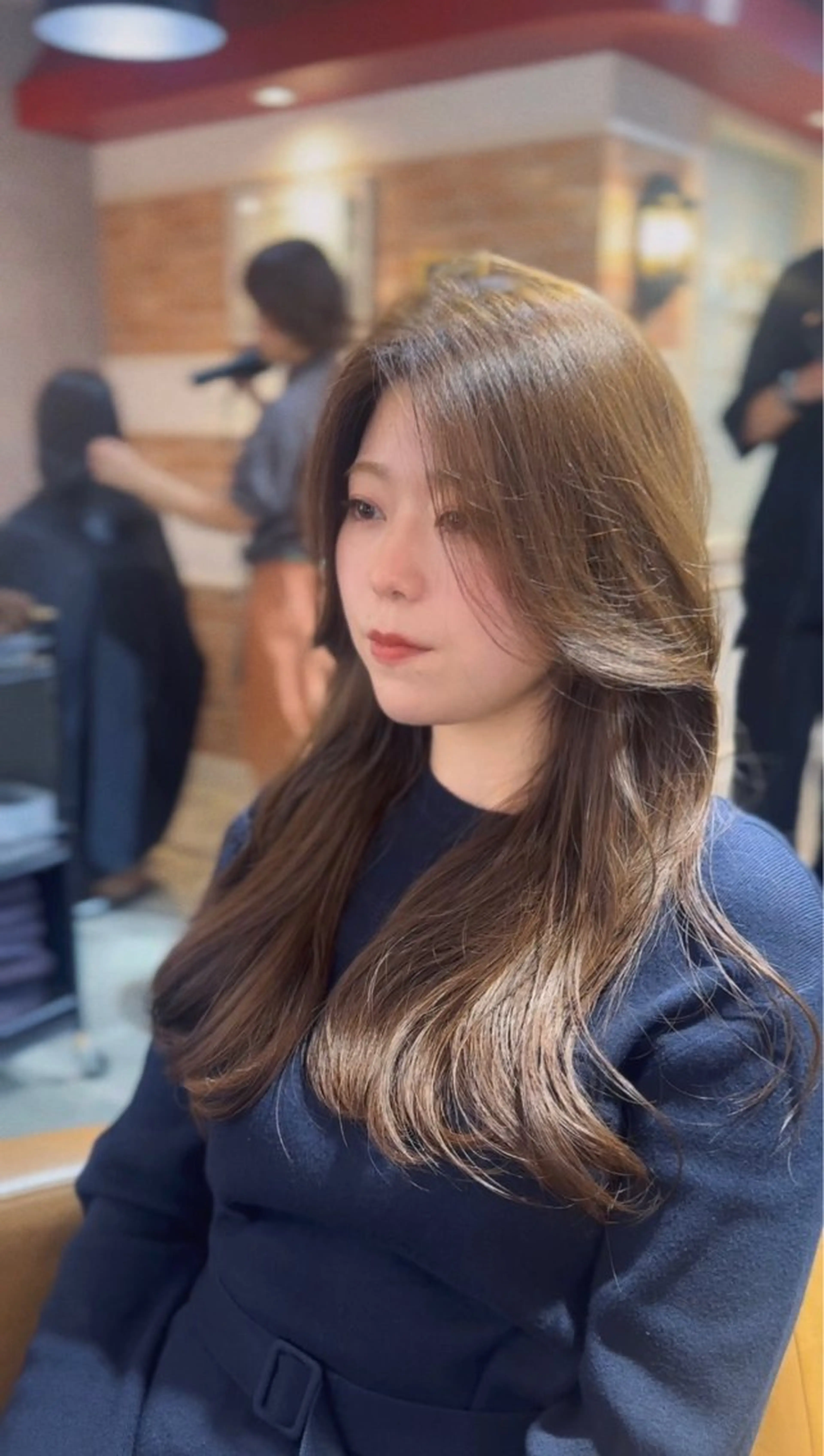 ロング カット ヘアカラー トリートメント ヘアセット 韓国ヘア/レイヤー/ 髪質改善/銀座/田島のヘアスタイル