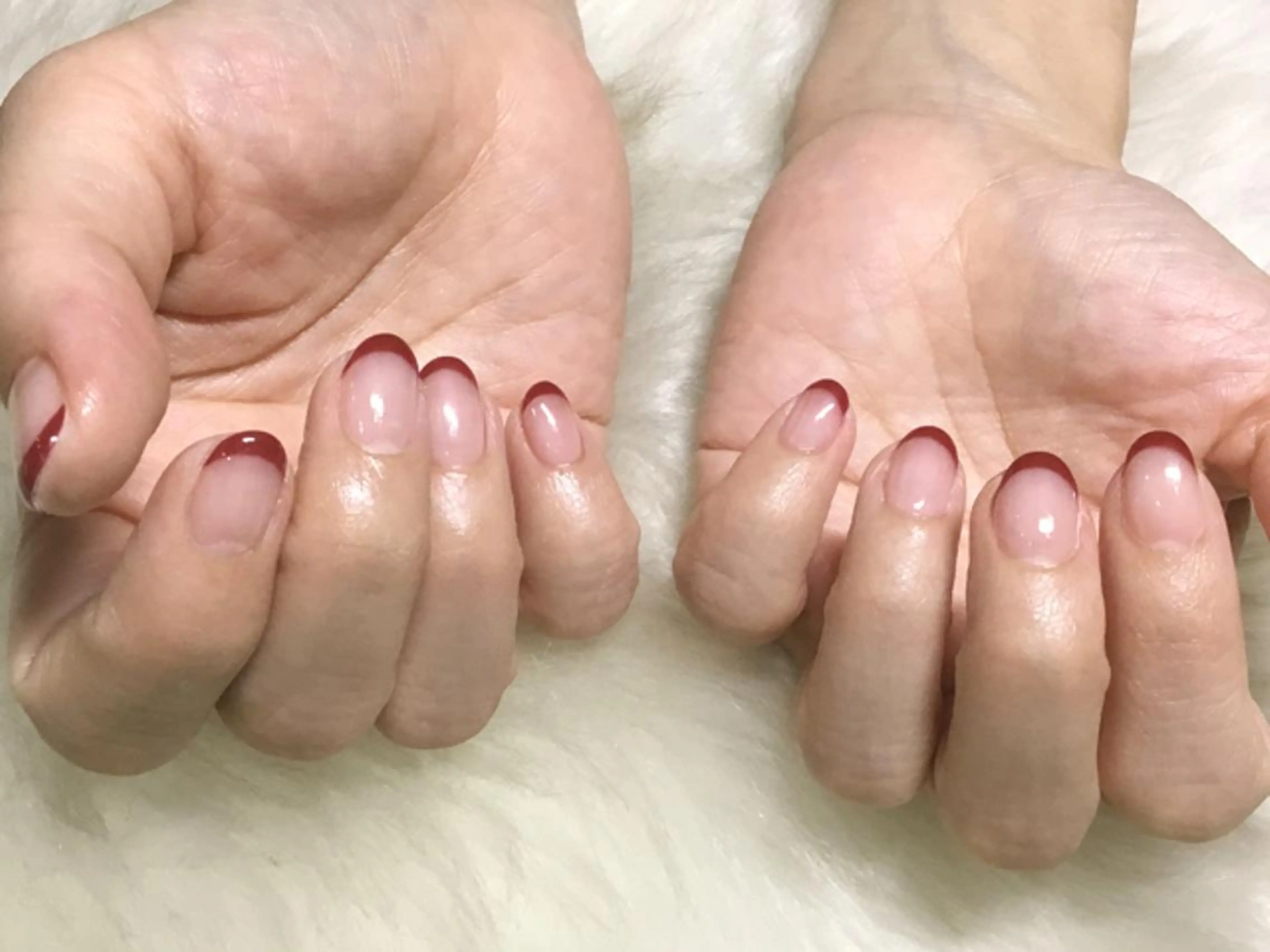 ネイル フレンチネイル ハンドネイル Ruri. hのネイルデザイン