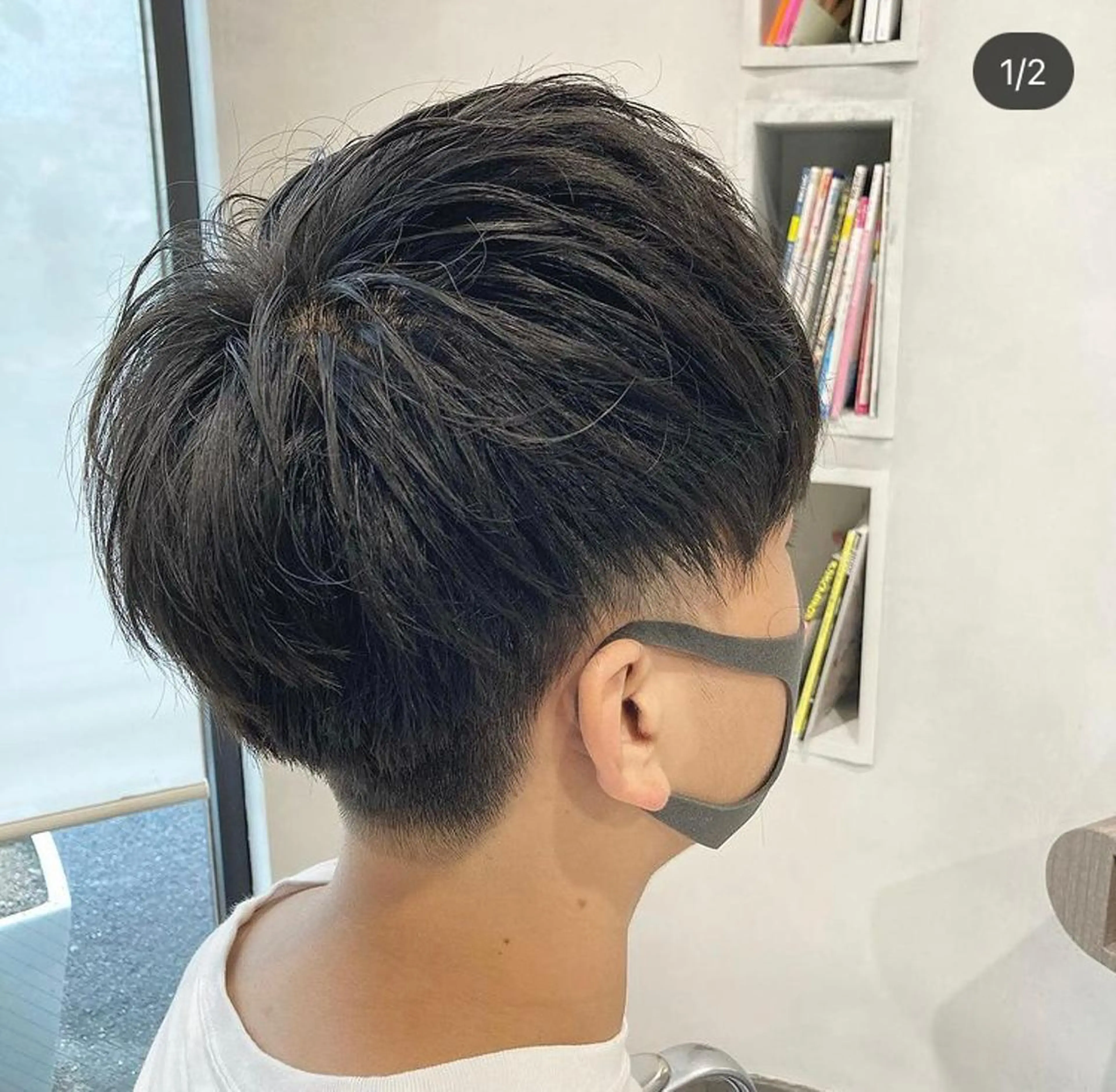 ショート メンズ 加藤 泰地のヘアスタイル