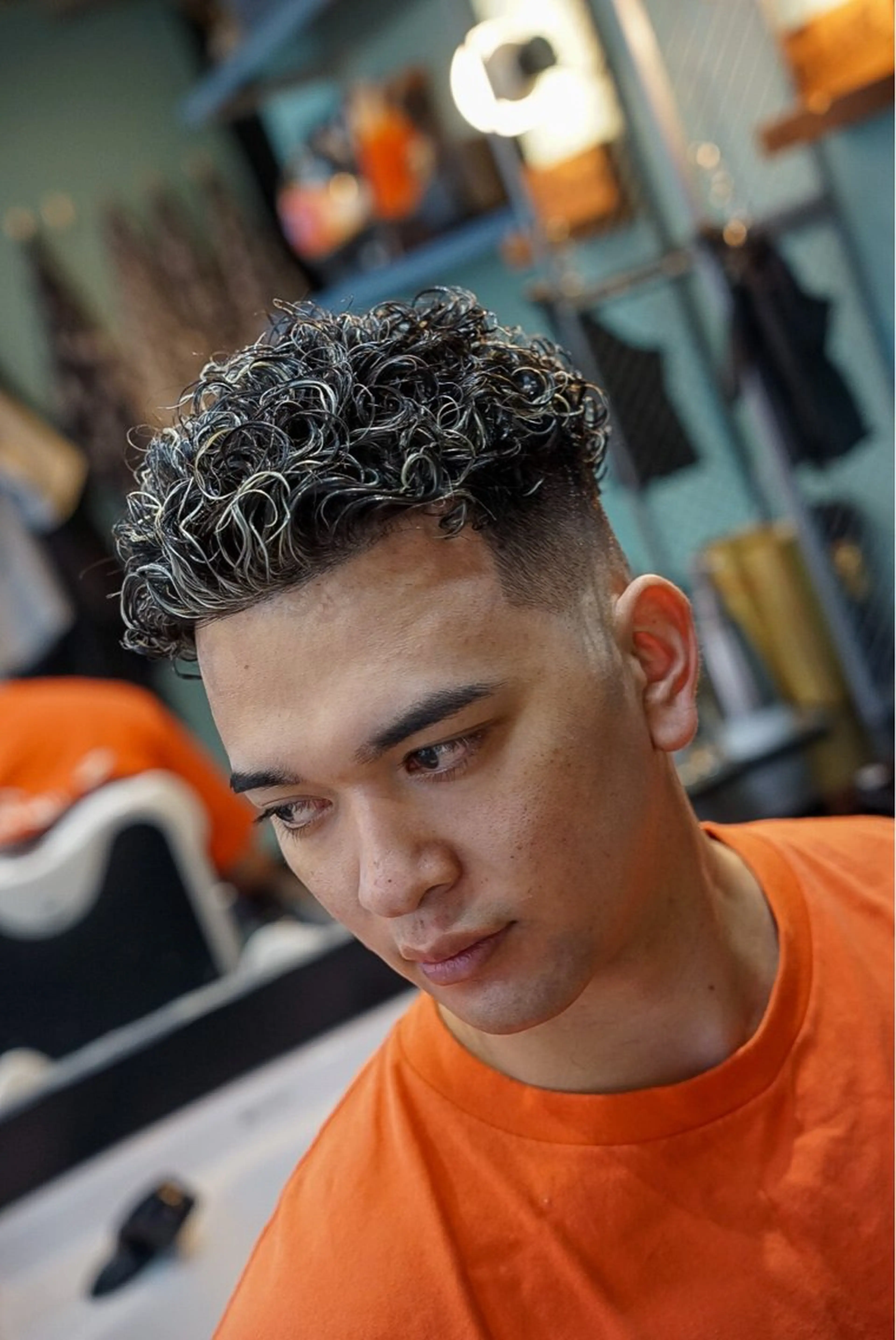 ショート パーマ カット パーマ TIGHT SWAG BARBERWORKS所属・TIGHT SWAG YUTOのヘアスタイル