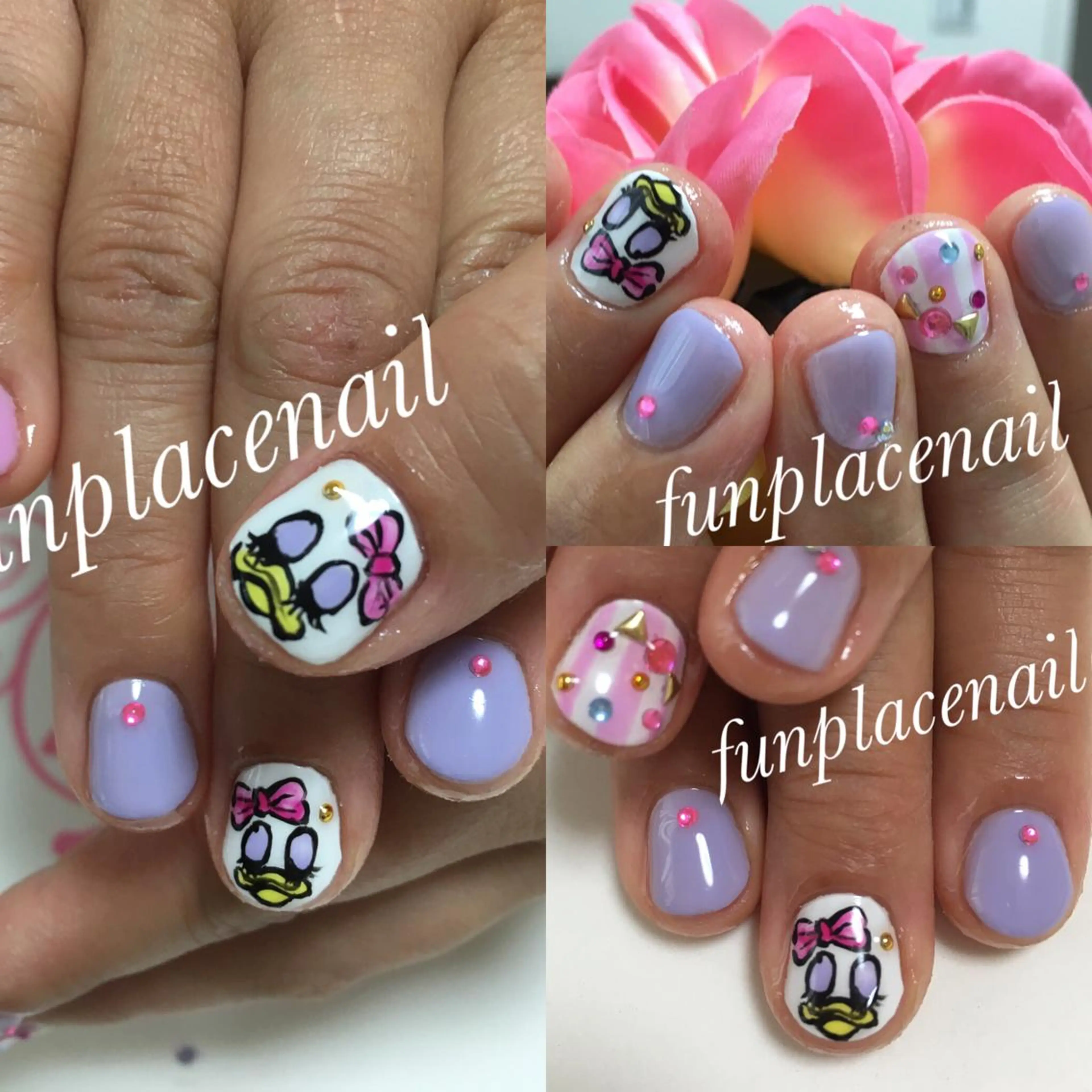 ショート ミディアム セミロング ロング カラー パーマ ヘアアレンジ メンズ キッズ ネイル まつエク 持ち込み nail salon＆school felice所属・フェリーチェ瑞江店 新山のネイルデザイン