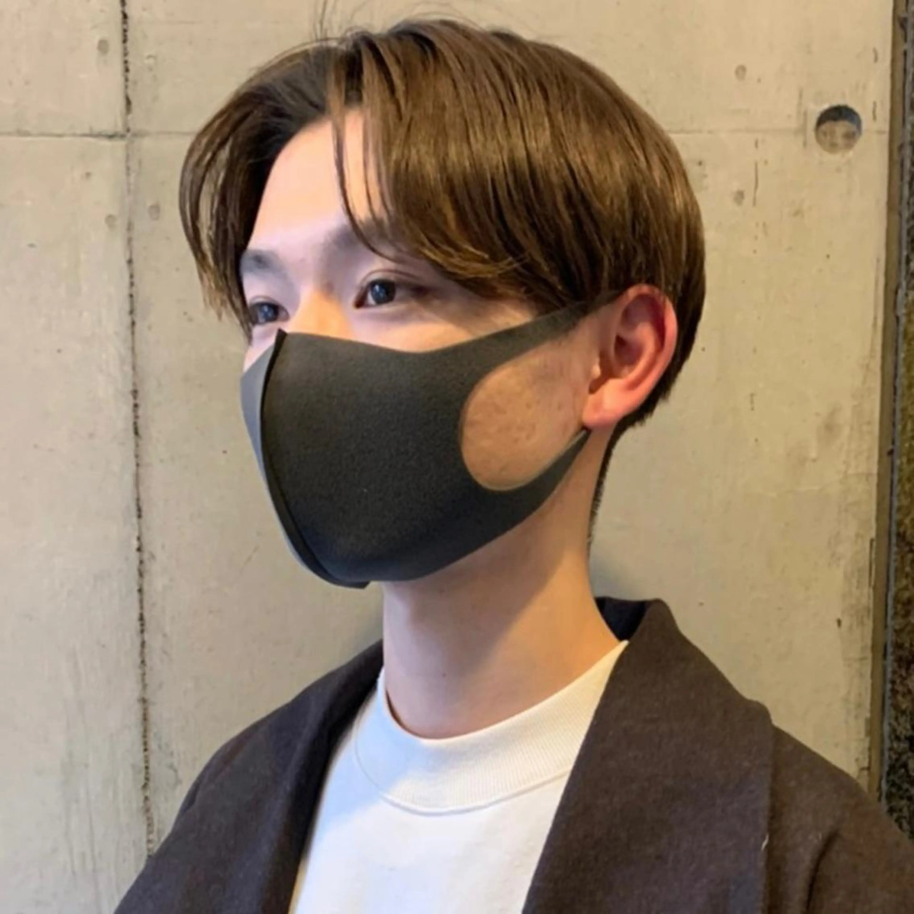 パーマ メンズ 酸性ストレート・ メンズ 三原 楊子のヘアスタイル