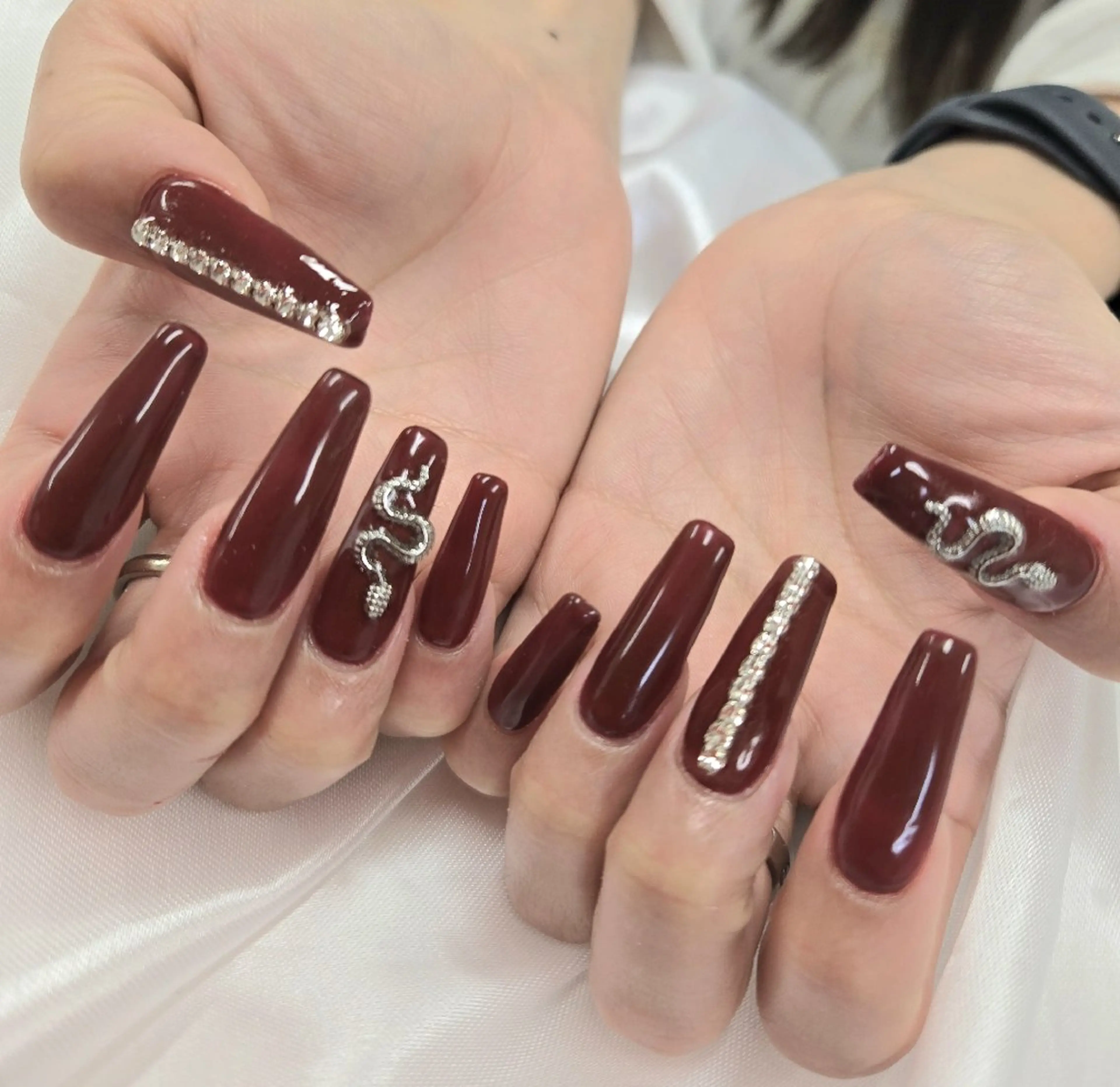 ネイル アートネイル オーロラネイル チークネイル ジェルネイル グラデーション ハンドネイル 河野ちえ (雑誌掲載サロン)のネイルデザイン