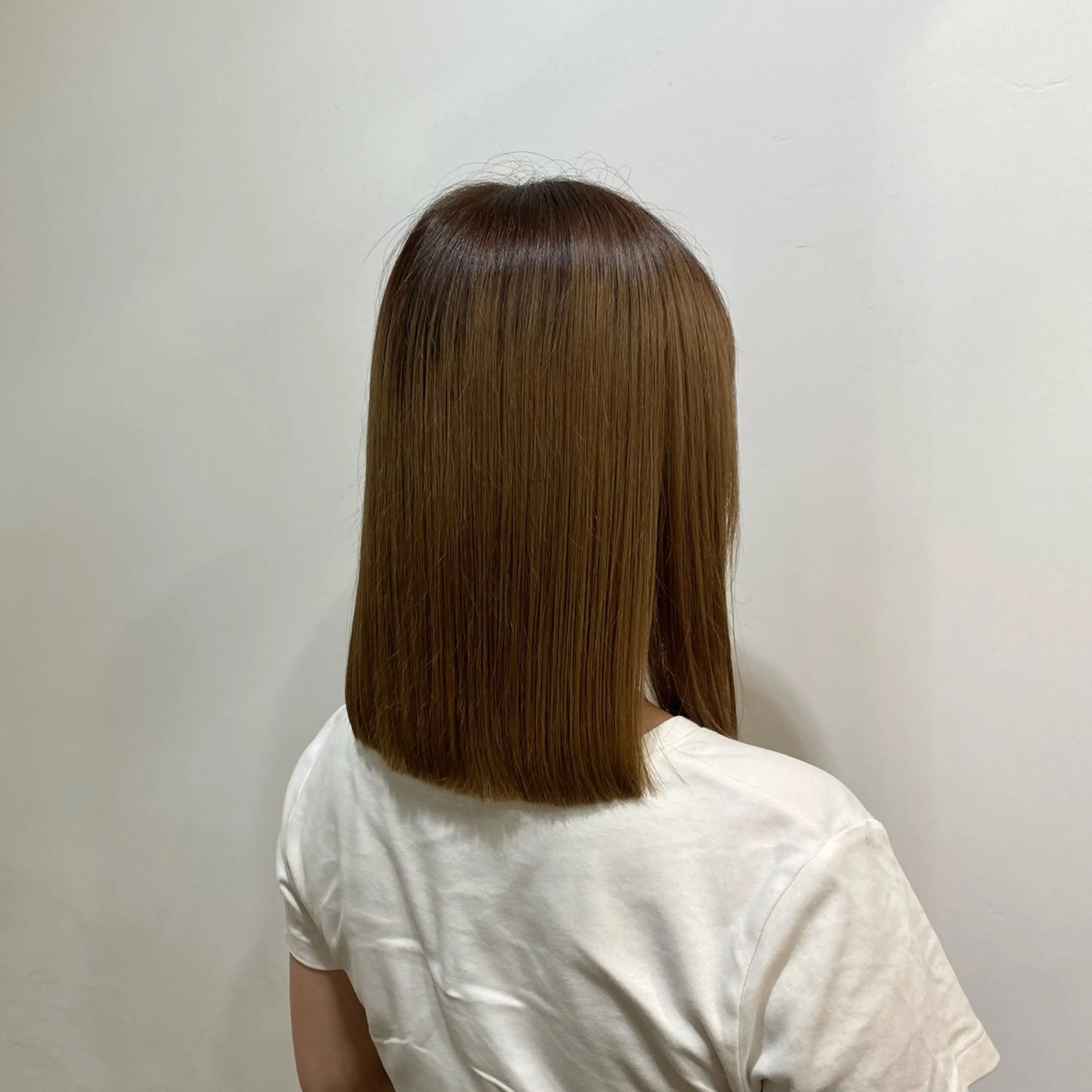 ミディアム ついざき はるかのヘアスタイル