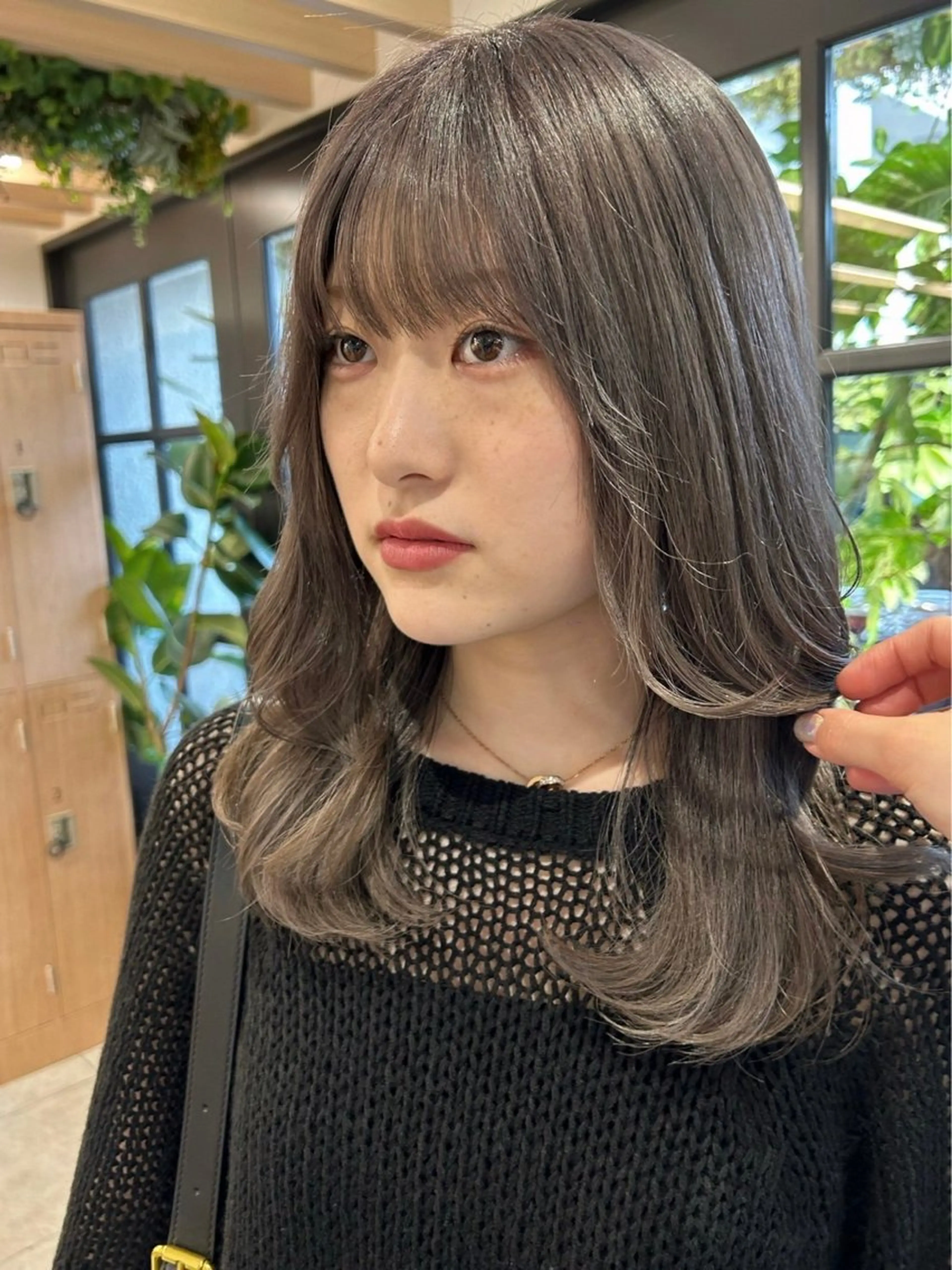 ミディアム カラー 🌼【暖色カラー】 kanon🐣のヘアスタイル