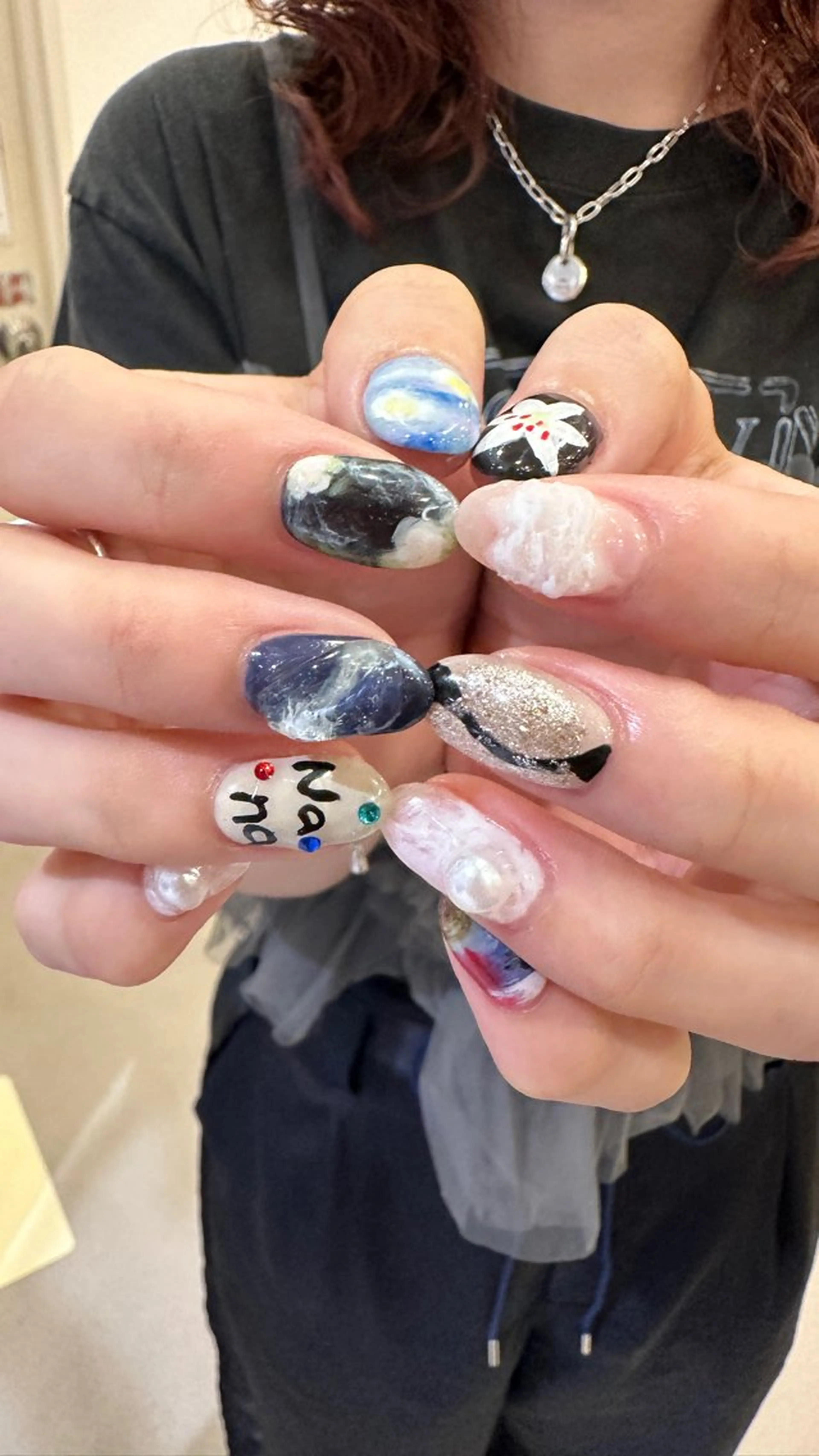 ネイル ハンドネイル 👽個性派ネイル🎀 komachiのネイルデザイン