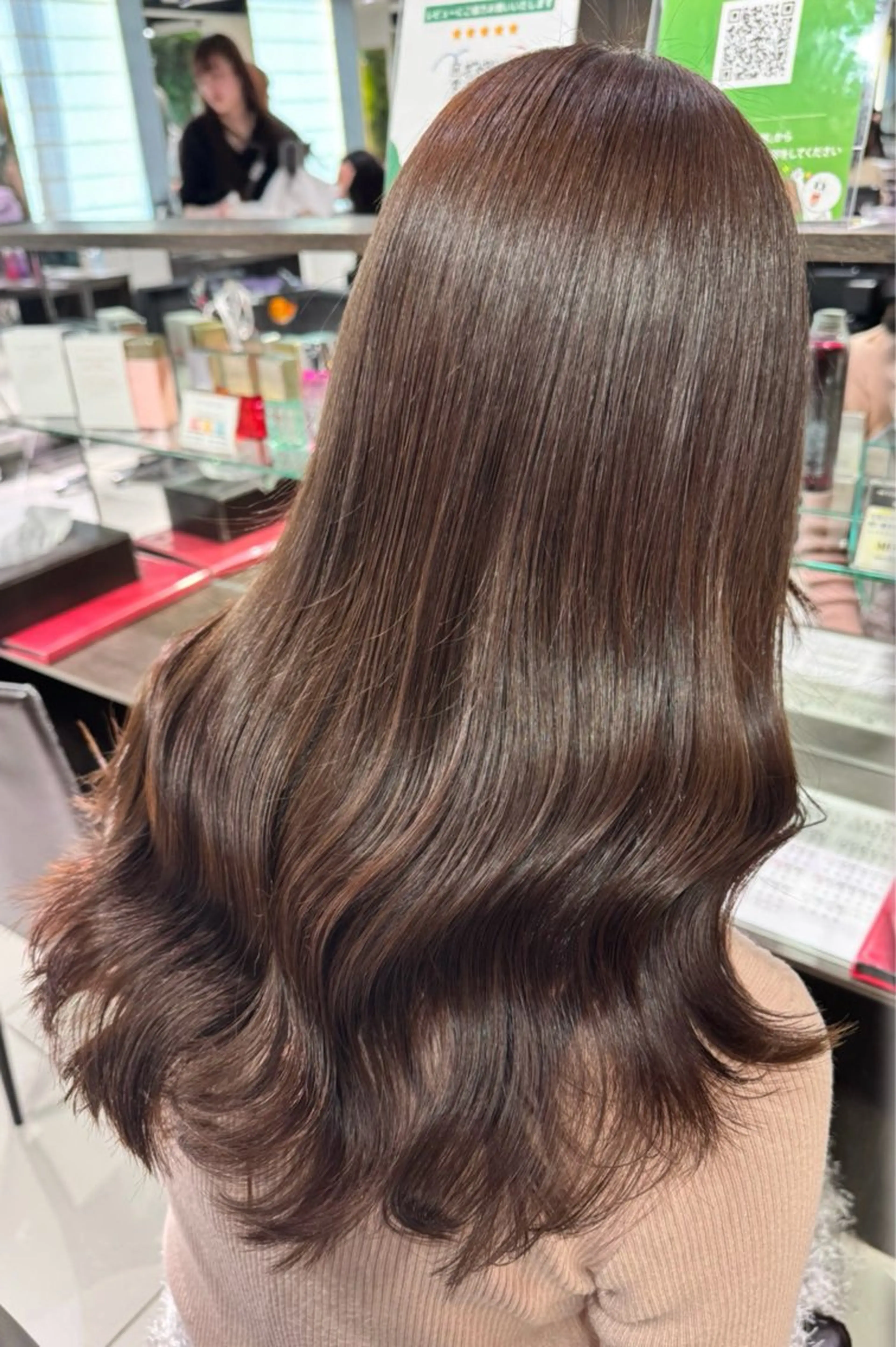 ロング 髪質改善 ロング トリートメント 竹内 帆希のヘアスタイル