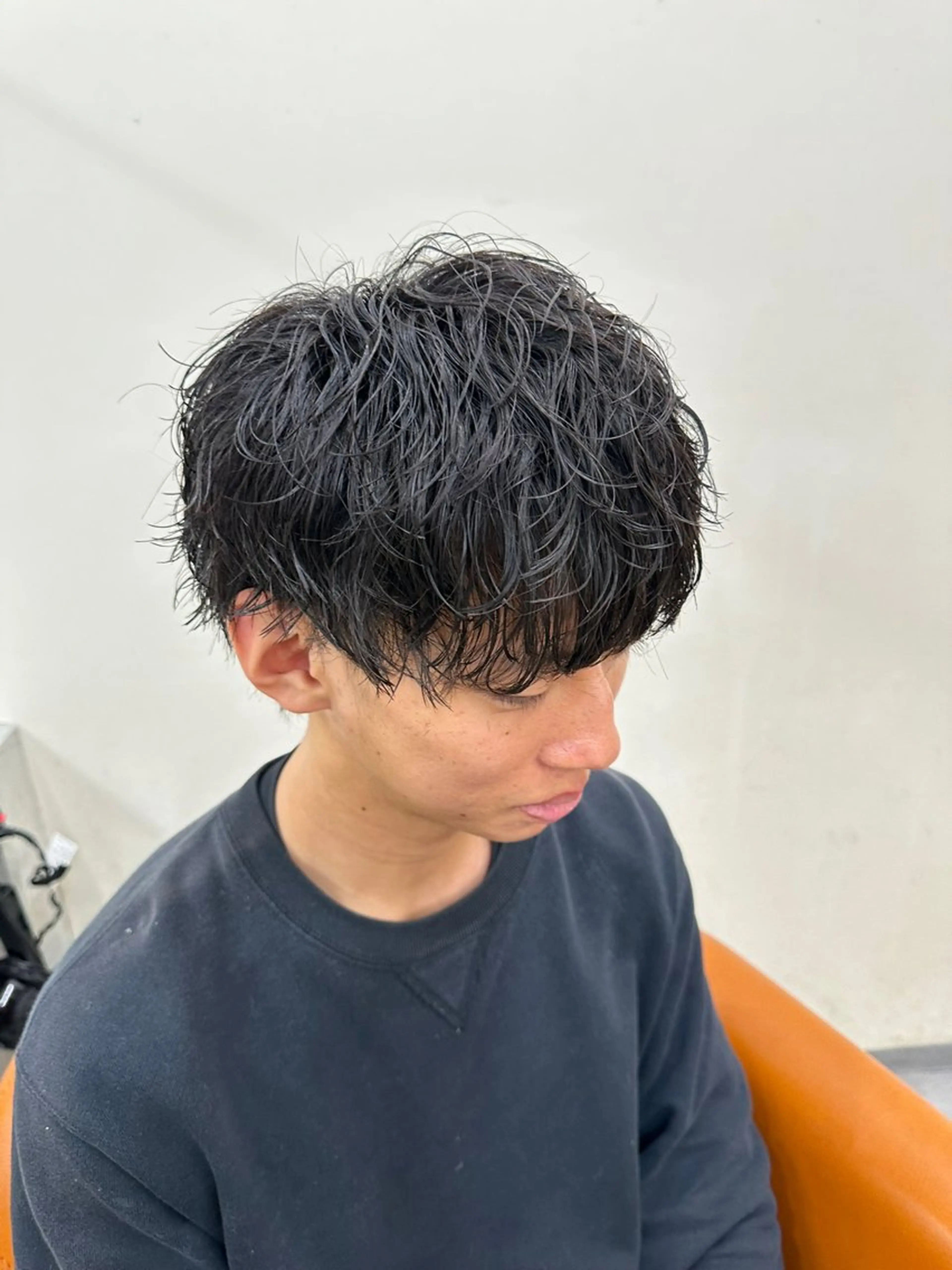 パーマ メンズ カット パーマ KING of hair by NOISM所属・梅田/メンズカット/ パーマ/秋本 大智のヘアスタイル