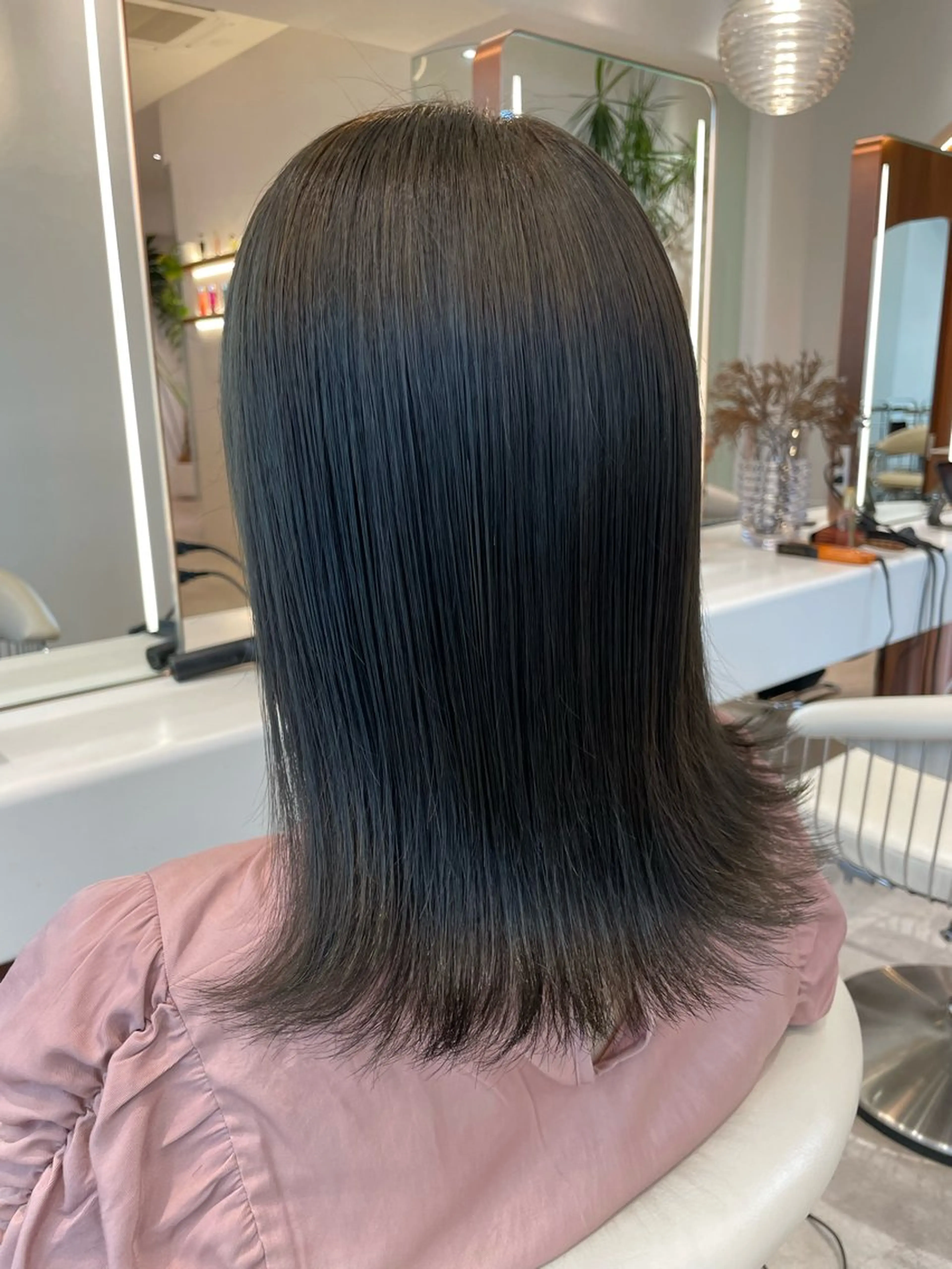 セミロング カット ヘアカラー トリートメント 💘MICOTO藤沢 髪質改善ブリーチ💘のヘアスタイル