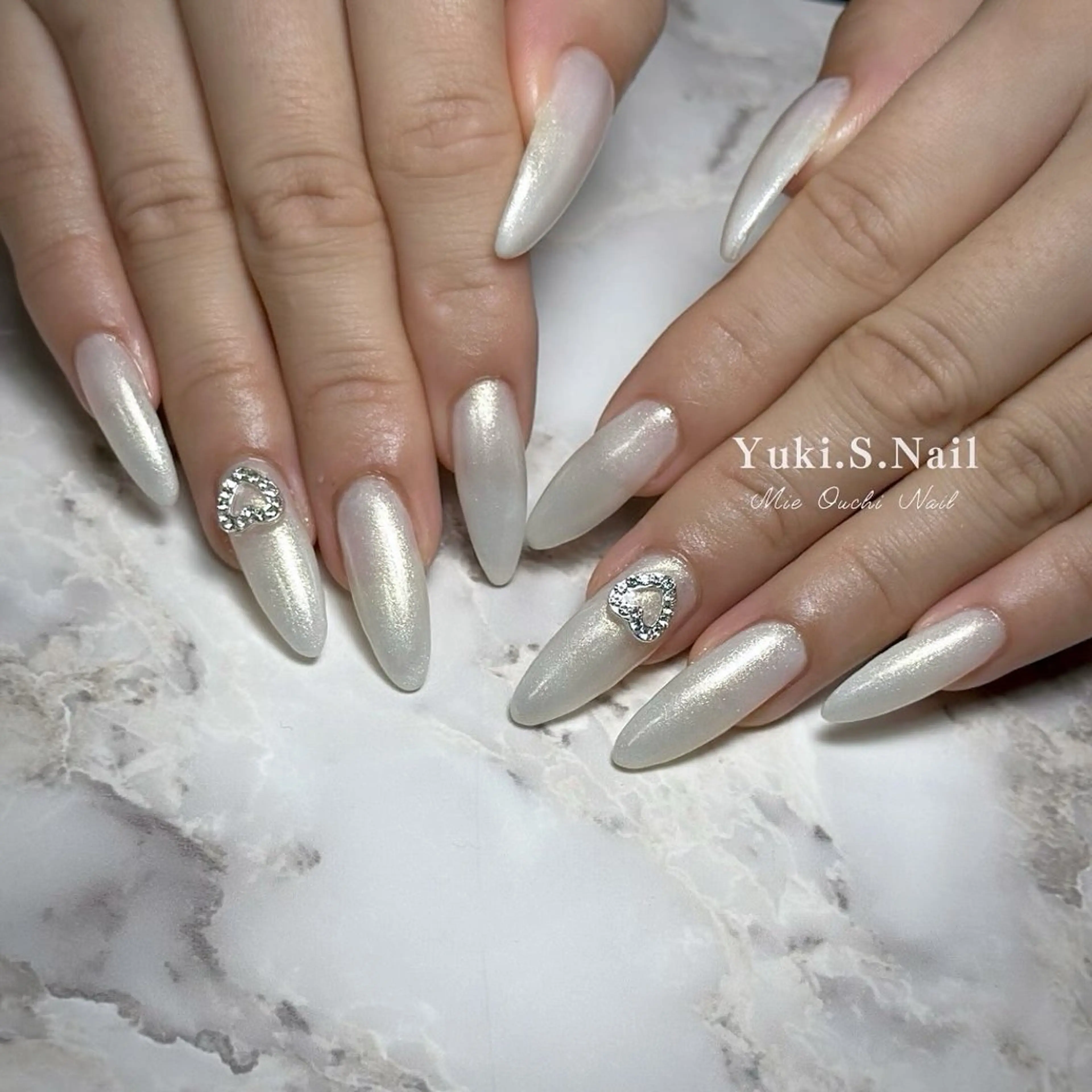 ロング ハンドネイル Yuki S.Nailのネイルデザイン