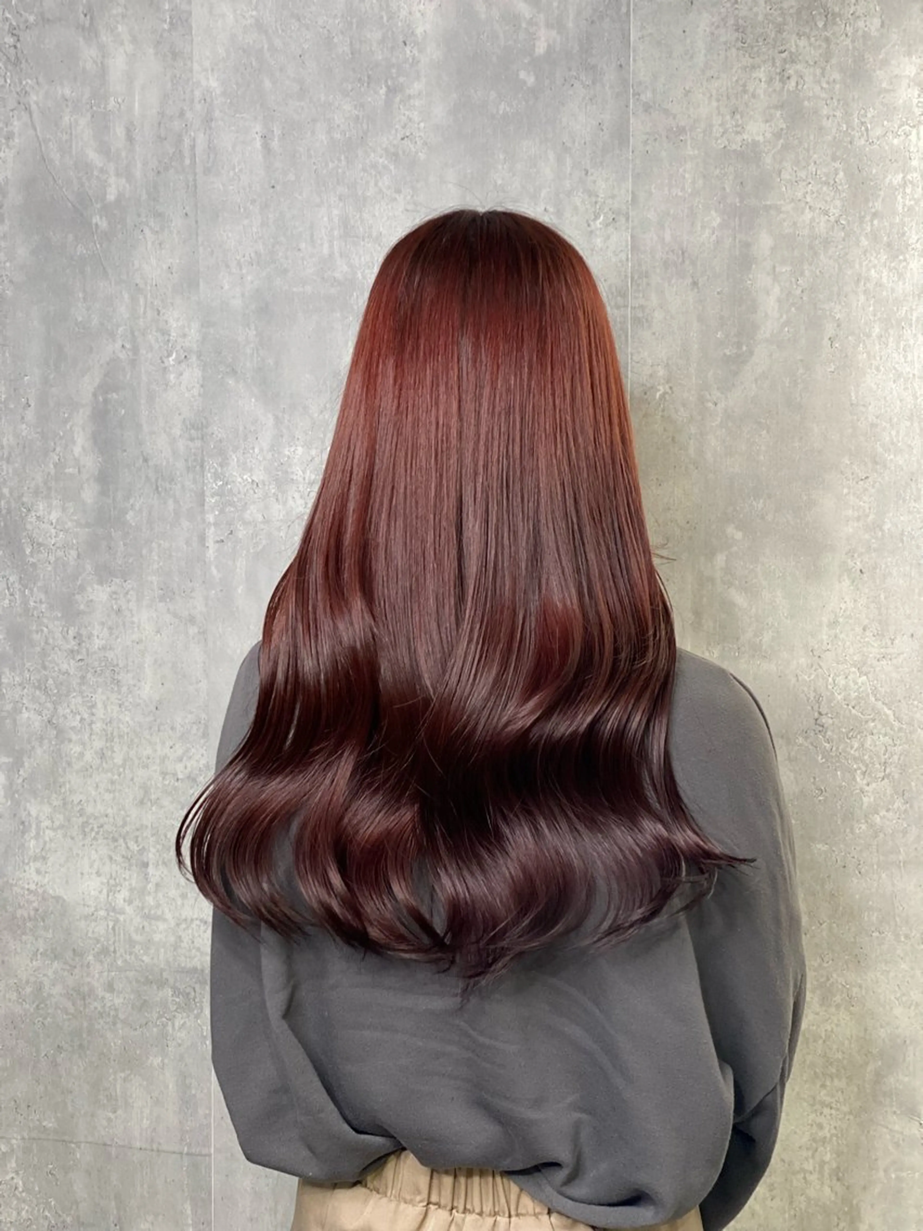 カラー ヘアカラー トリートメント ヘッドスパ 💫miyu💫デザ インカラー/アレンジのヘアスタイル