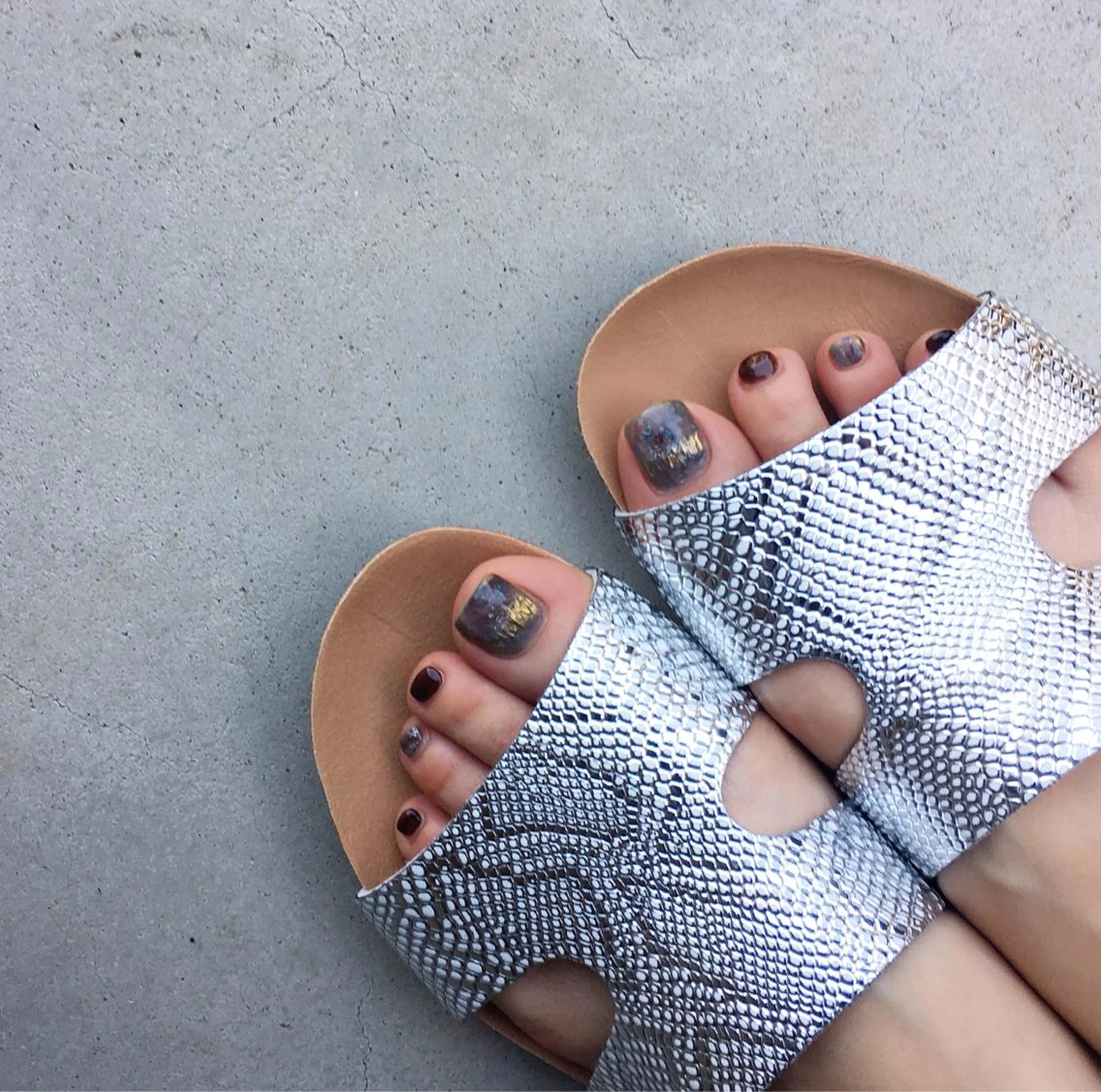 ネイル フットネイル フットネイル nail salon Soeurのネイルデザイン