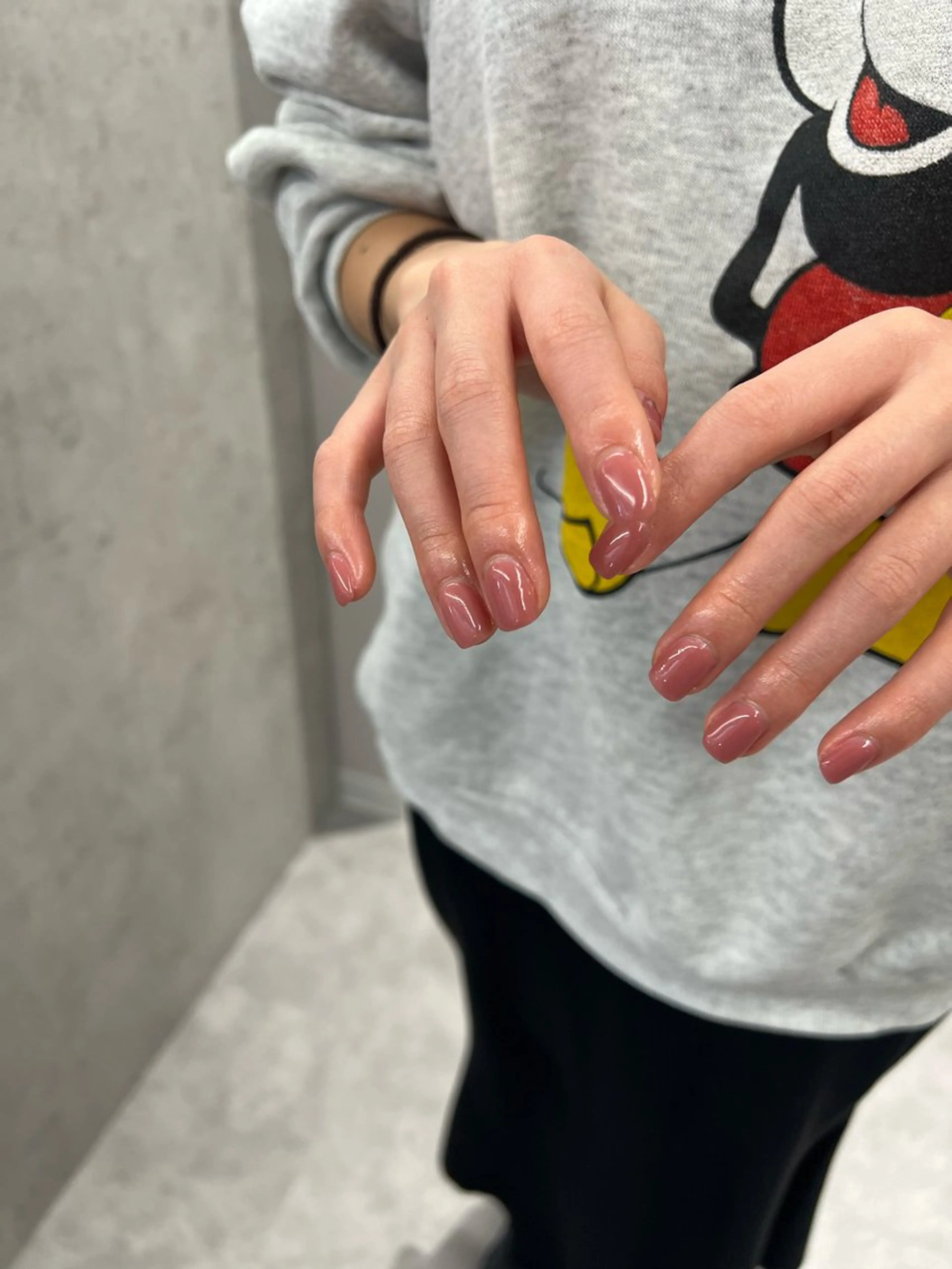 ネイル フラッシュネイル ジェルネイル 韓国ネイル 持ち込み ニュアンスネイル ハンドネイル ハンドケア Bana_ Nailのネイルデザイン