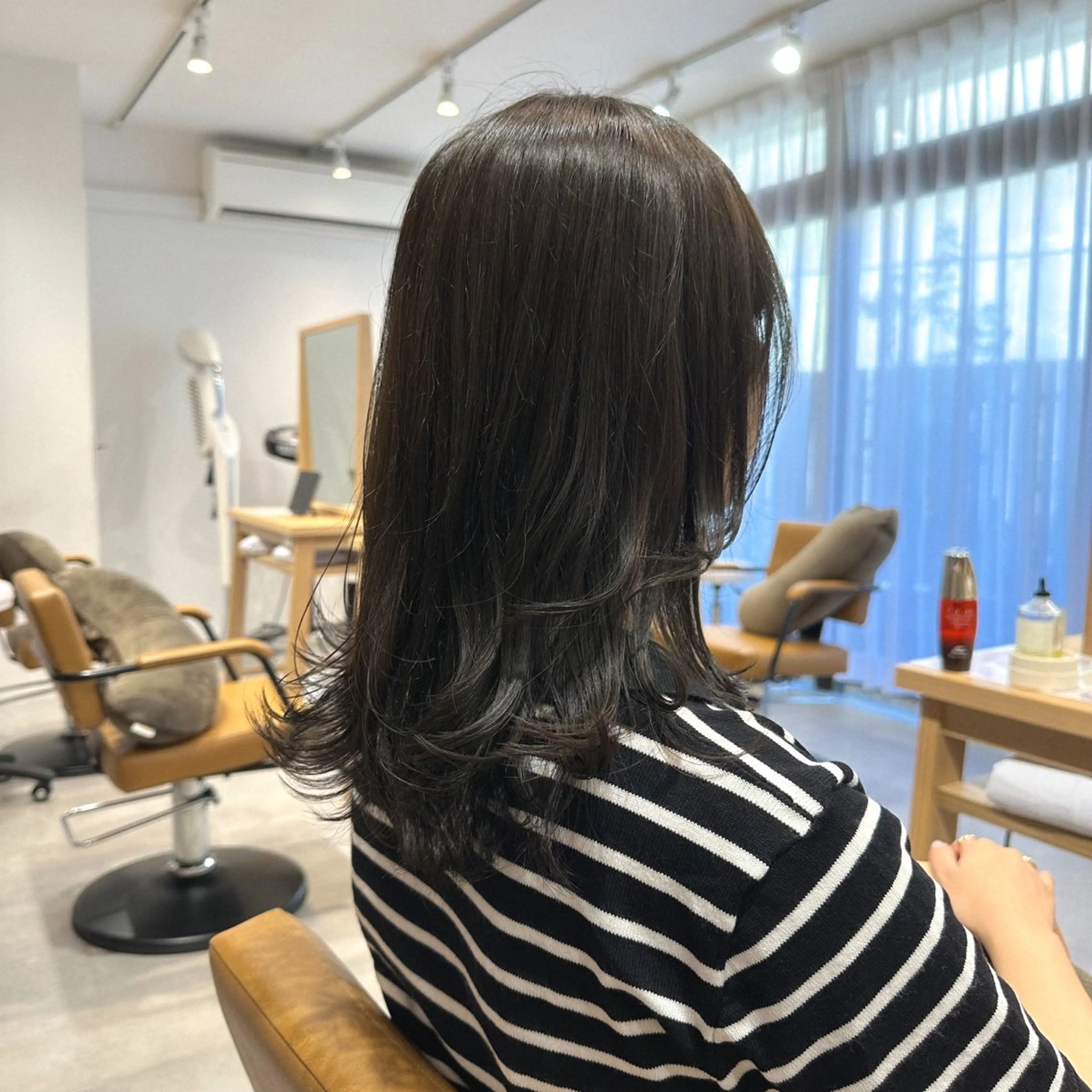 ミディアム カラー カット ヘアカラー トリートメント 🌱加藤　胡太郎 /艶髪ストレート🌱のヘアスタイル