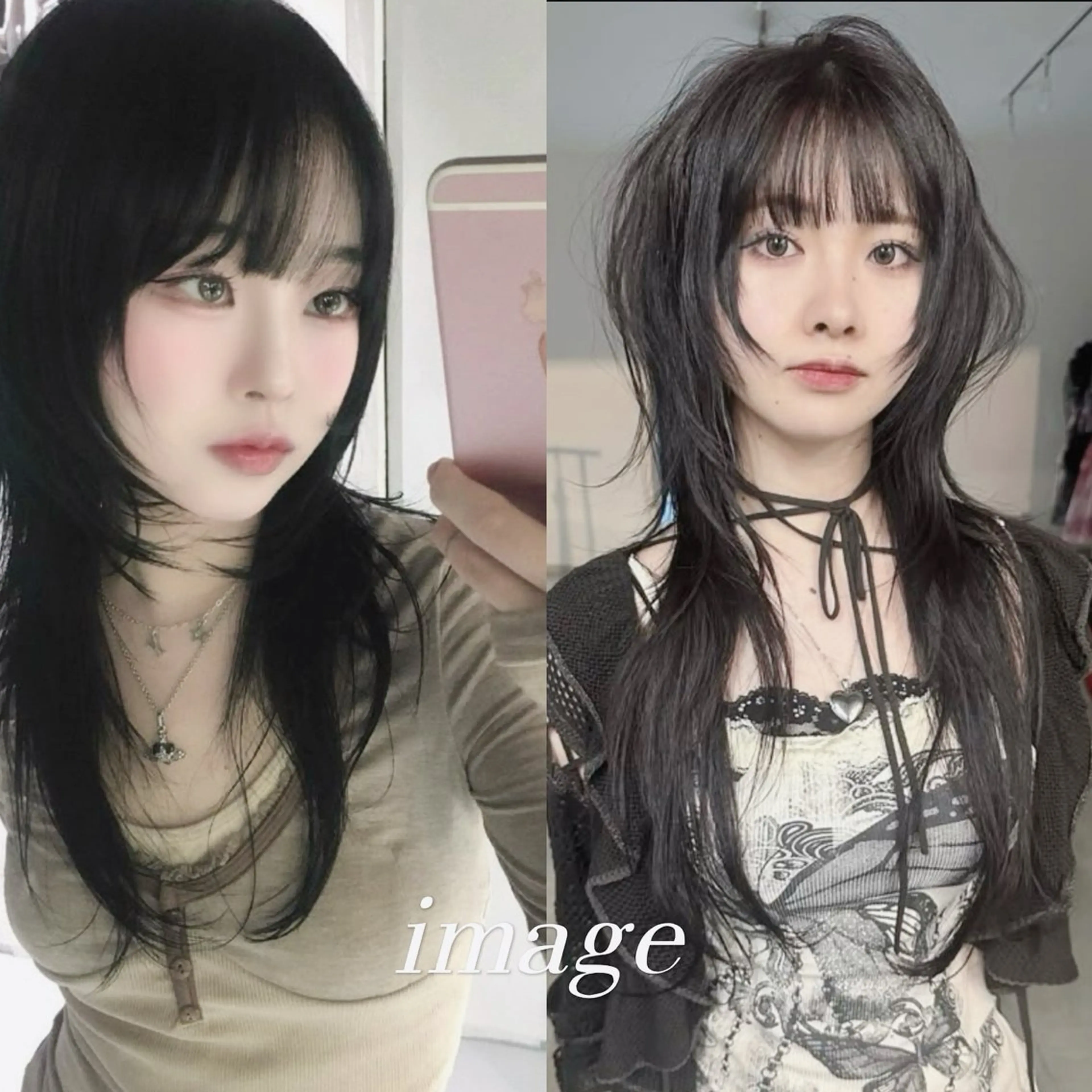 ロング レイヤー/ショート 遠藤光輝のヘアスタイル