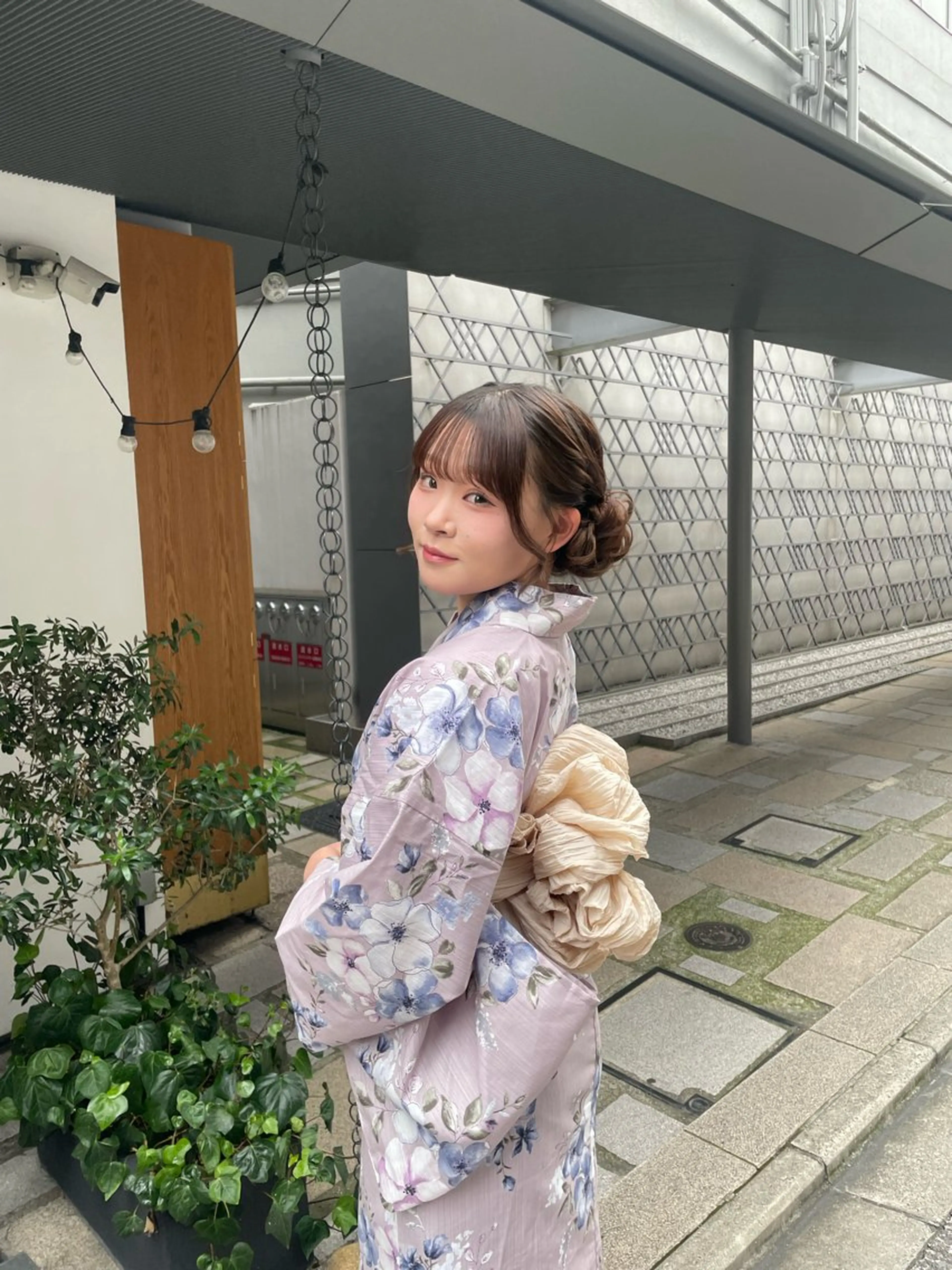 浴衣着付け➕ヘアセットの写真