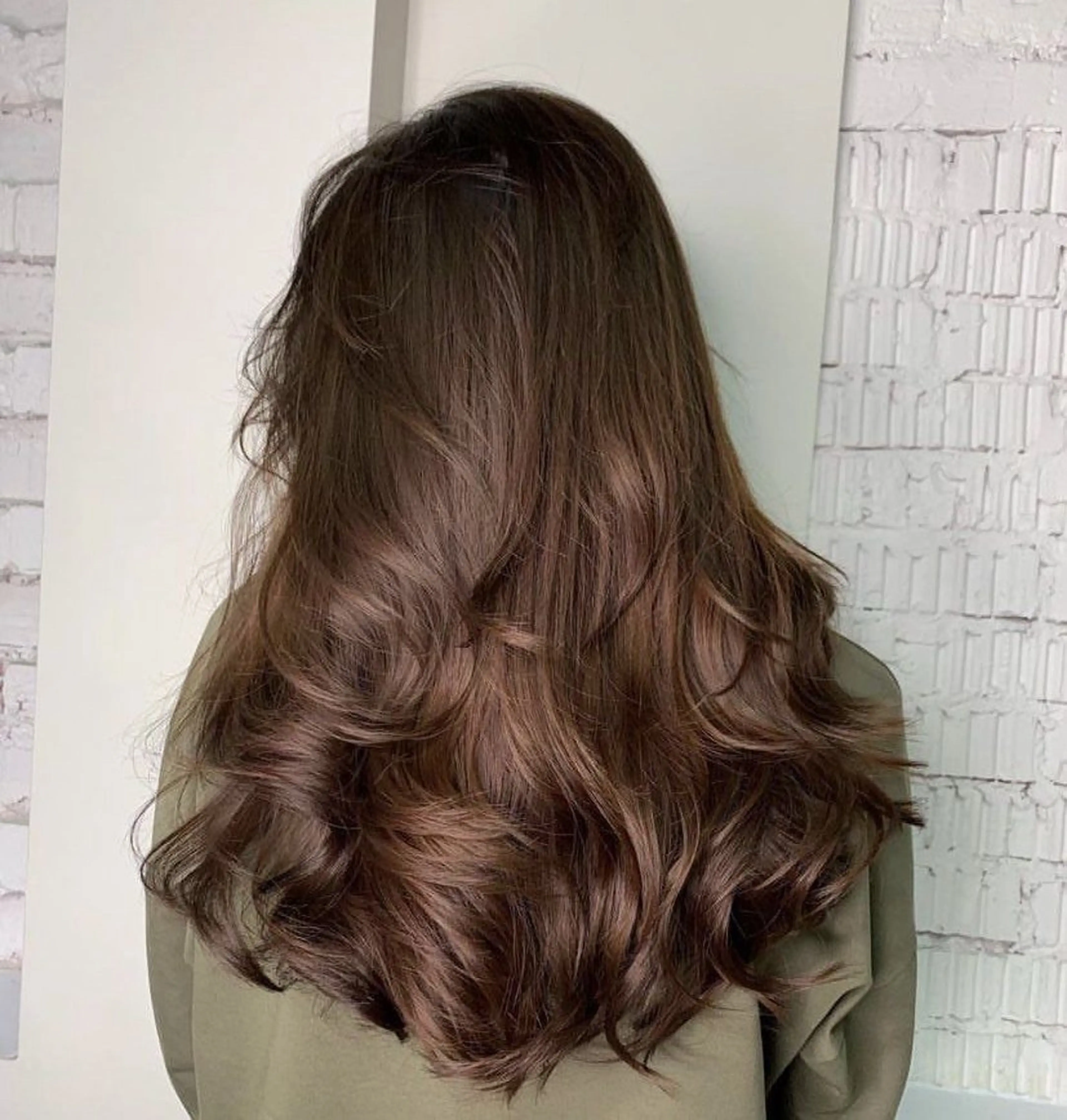 ロング 【arc】Ruri コテ巻き風パーマのヘアスタイル