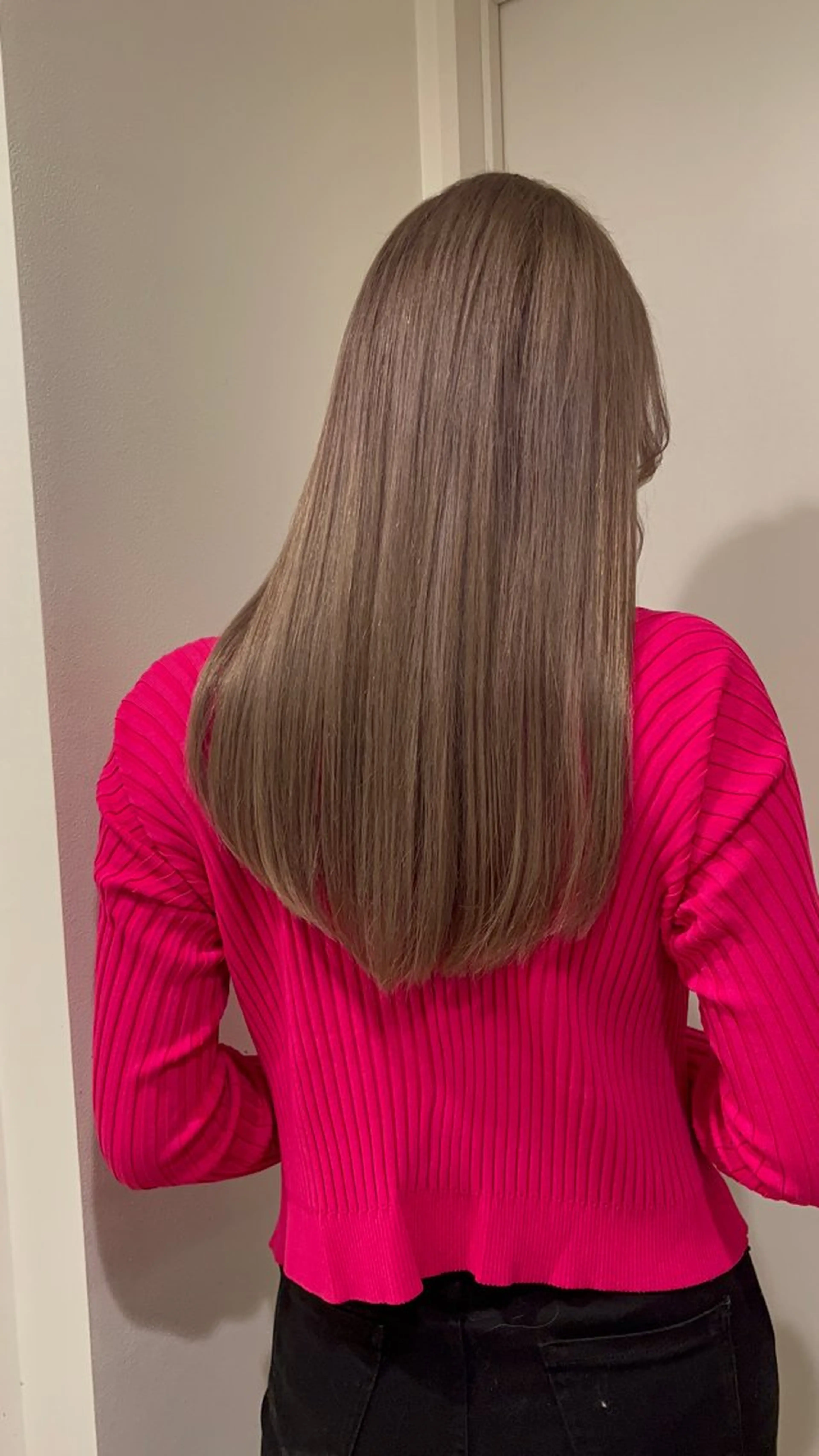 ロング カラー ヘアアレンジ TACE新宿所属・おさない りくのヘアスタイル