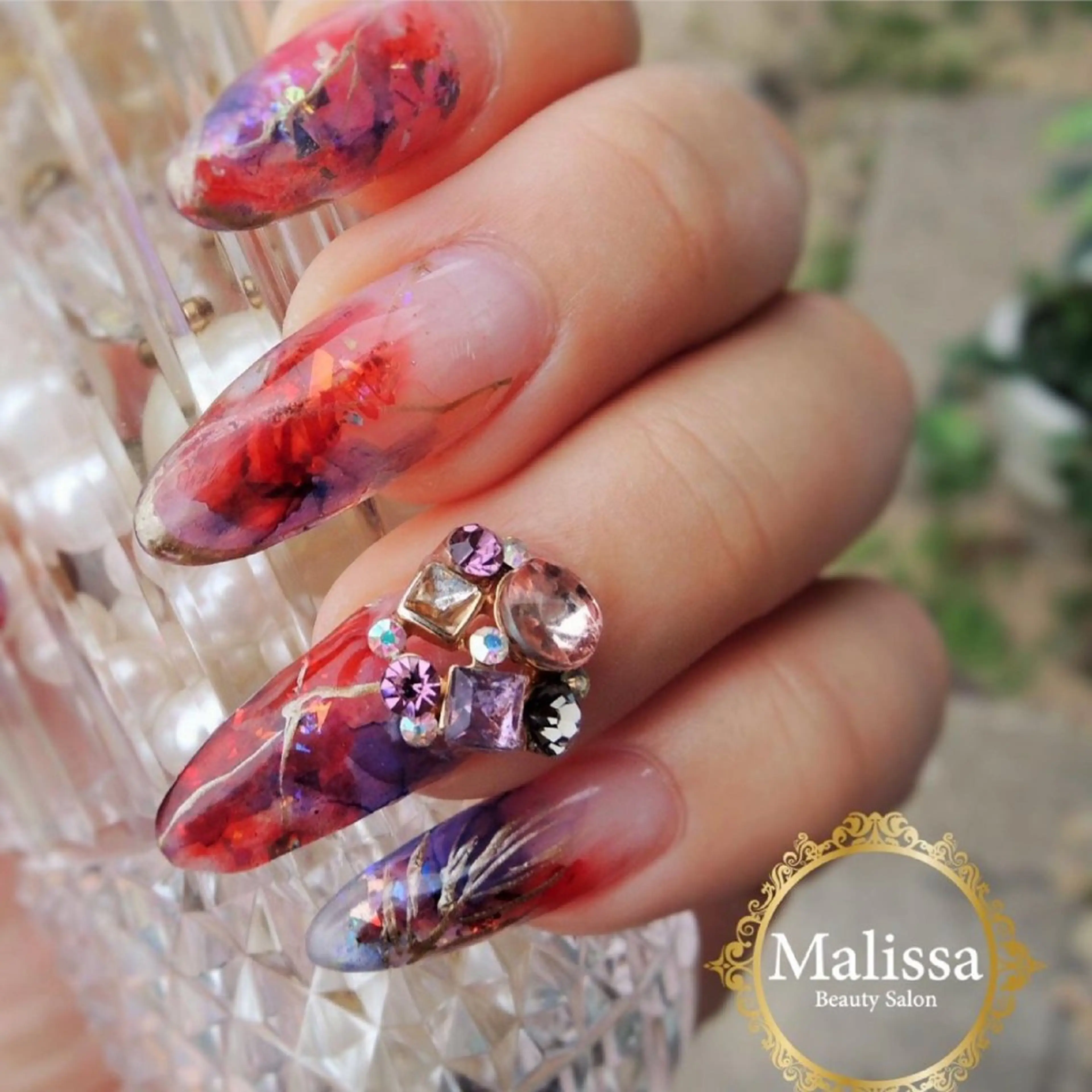 ネイル ハンドネイル Beauty Salon Malissa所属・Malissa　 スカルプ&深爪歓迎◎のネイルデザイン