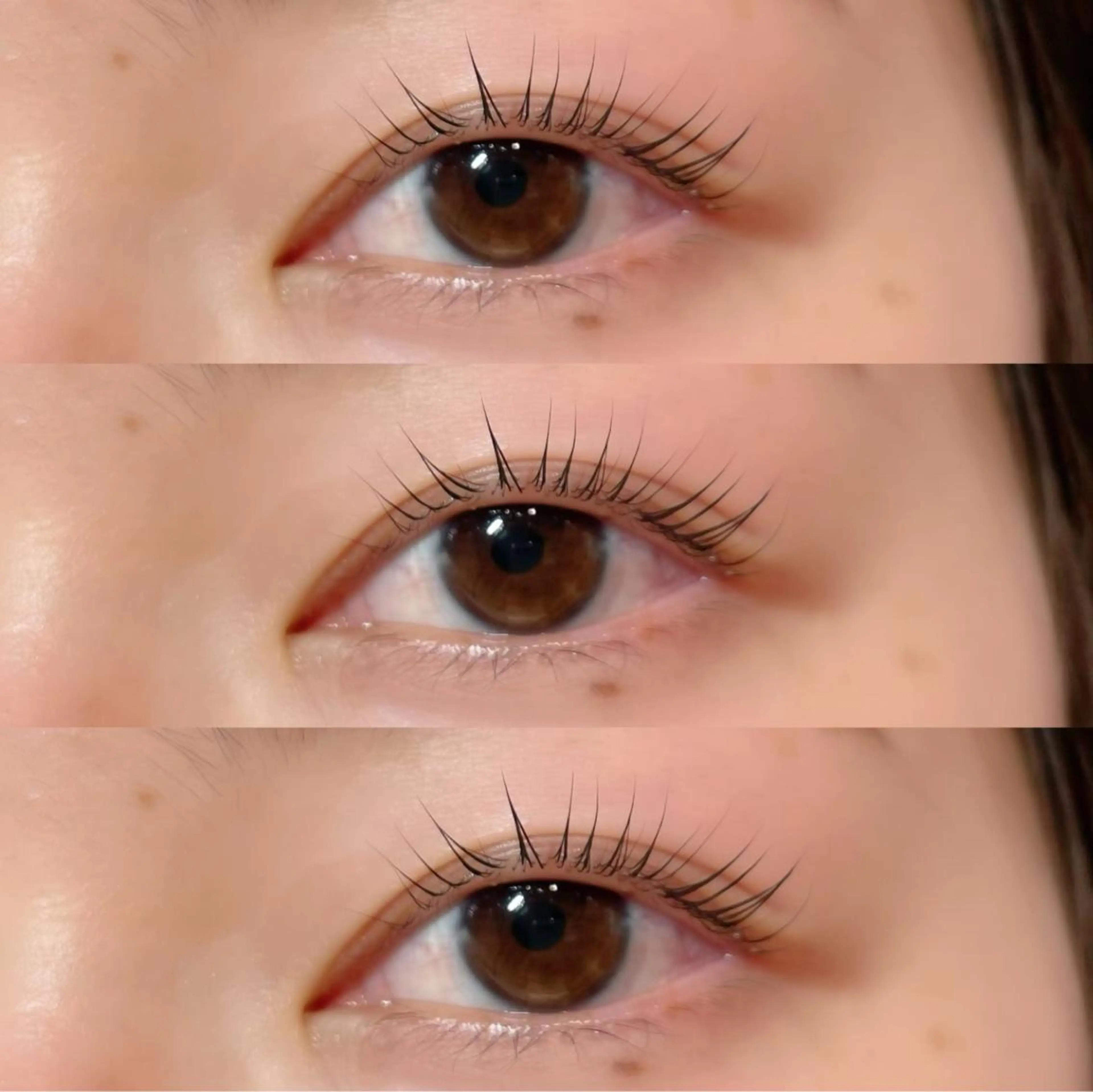 マツエク・マツパ フラットラッシュ 一重×まつ毛パーマ ボリュームラッシュ マツパ FEEL LASH所属・♡Nagisa.S ♡のマツエク・マツパデザイン