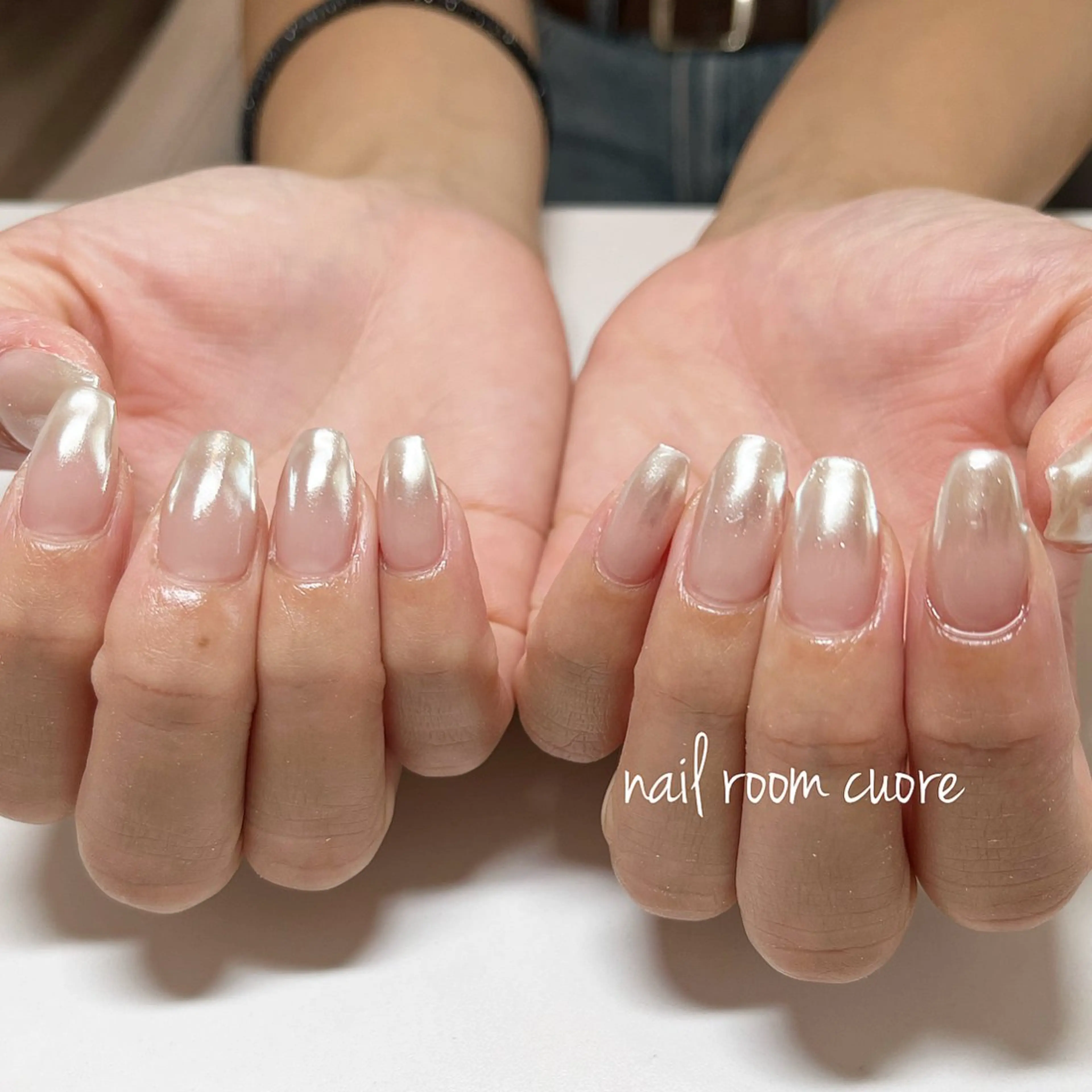 ネイル ミラーネイル nail room  cuore所属・松尾 典子のネイルデザイン