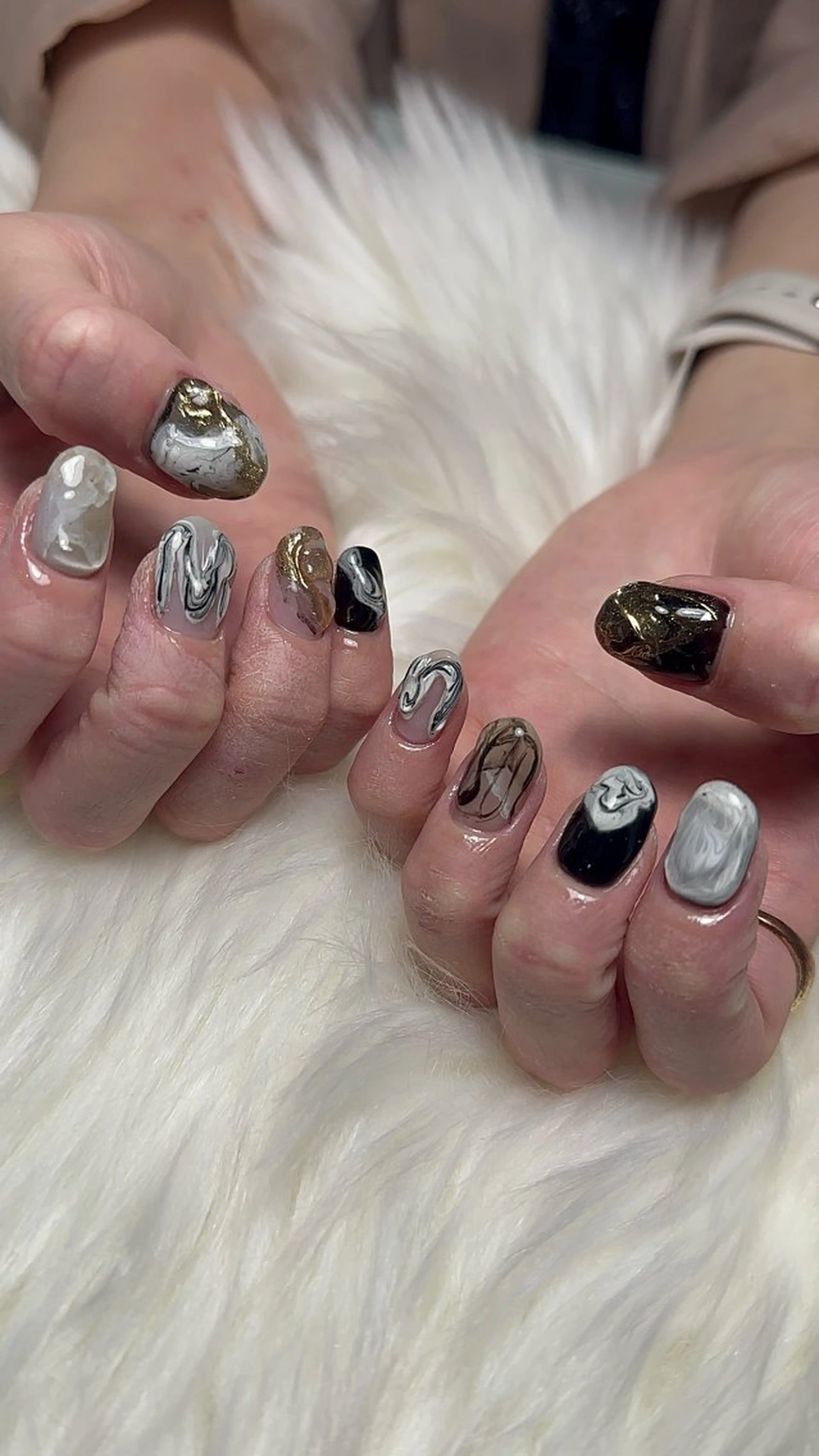 ネイル ハンドネイル Belleﾍﾞﾙ所属・Belle　Nail 【haluca】のネイルデザイン