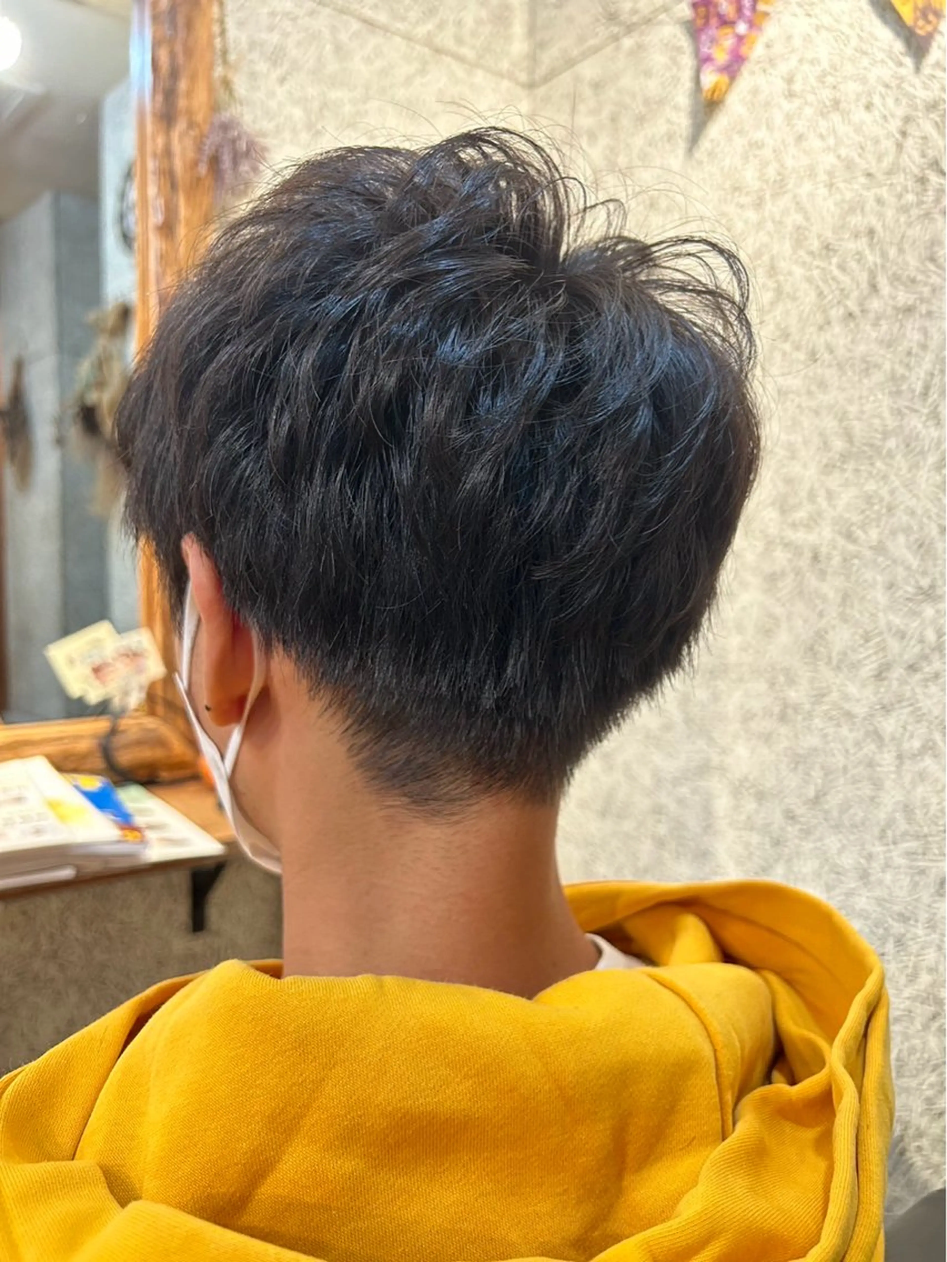 カラー メンズ 長瀬 遥姫のヘアスタイル