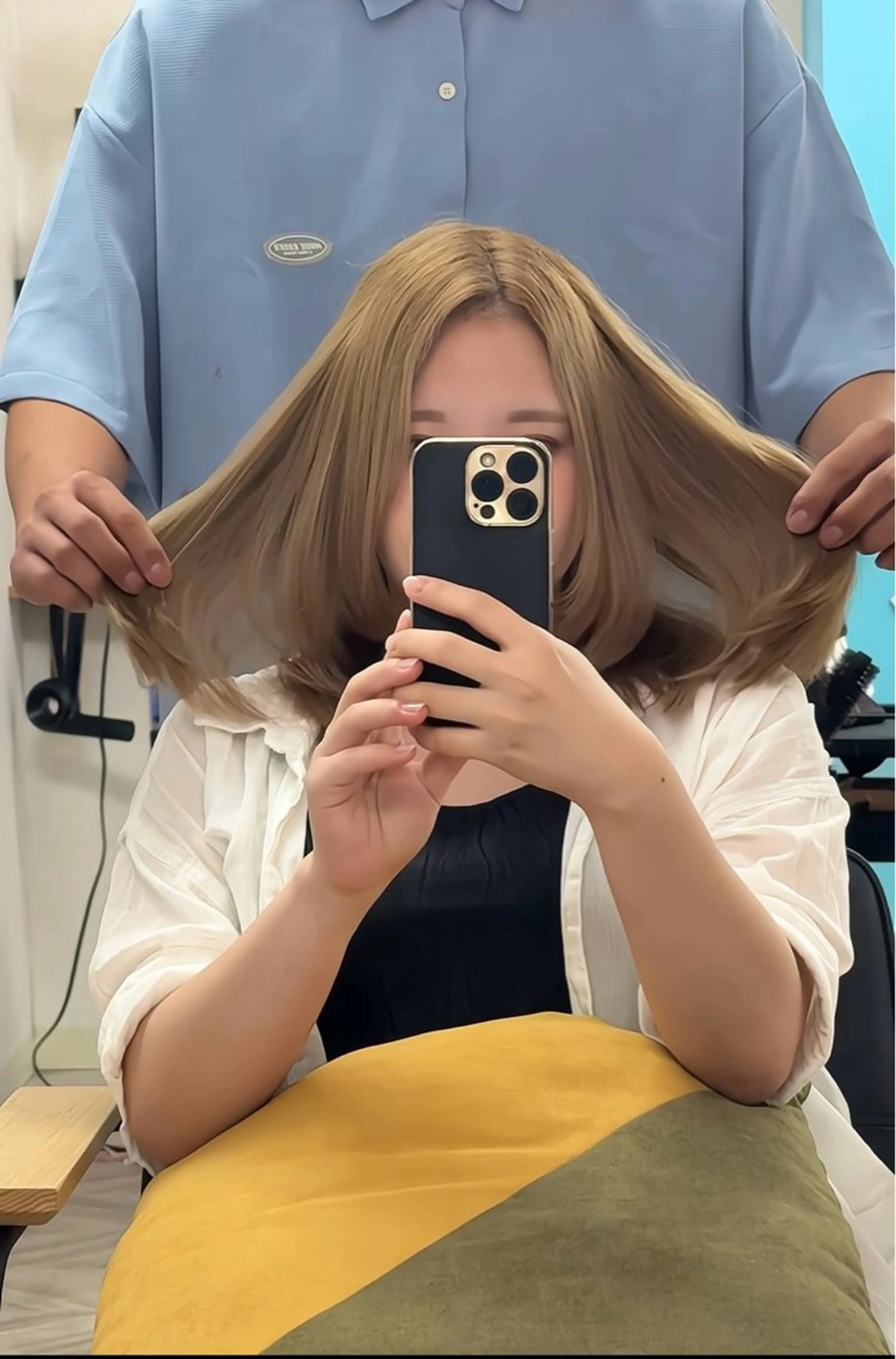 セミロング ulu所属・仲川 祐人のヘアスタイル